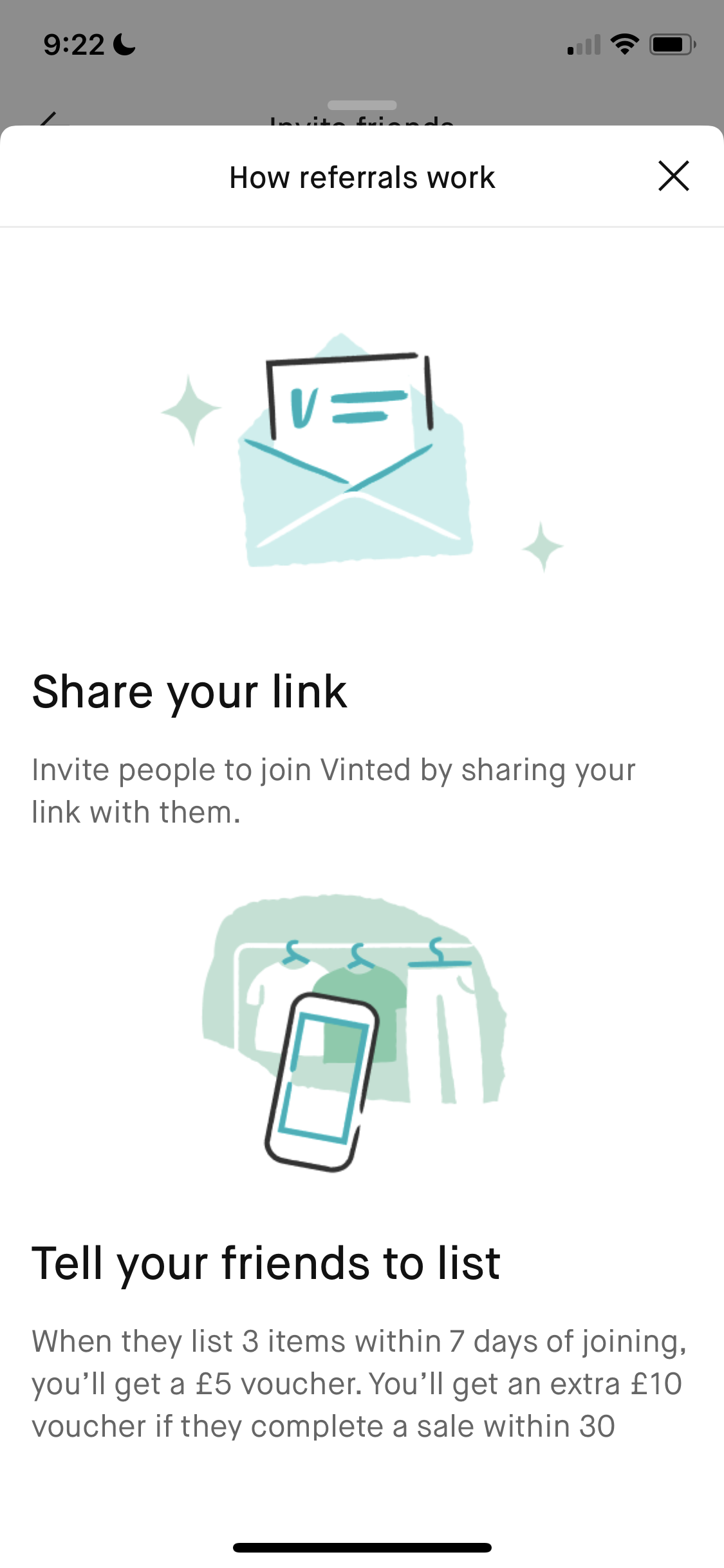 Screenshot of Invite people