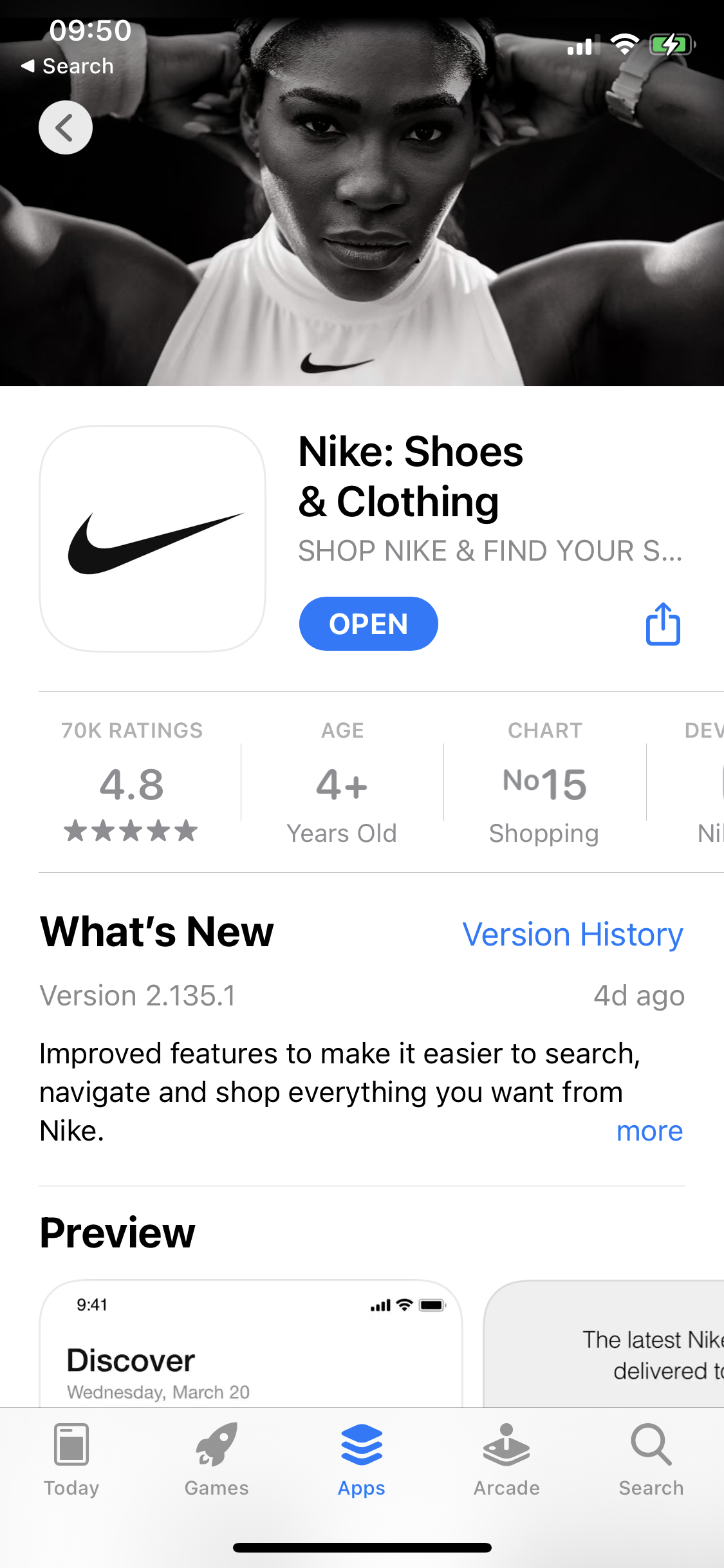 General browsing on Nike video thumbnail