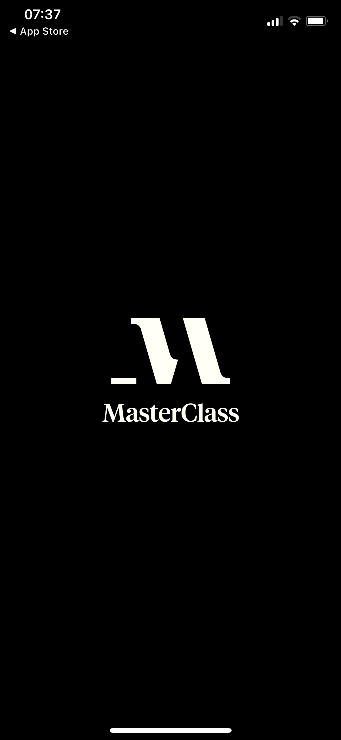 General browsing on Masterclass video thumbnail