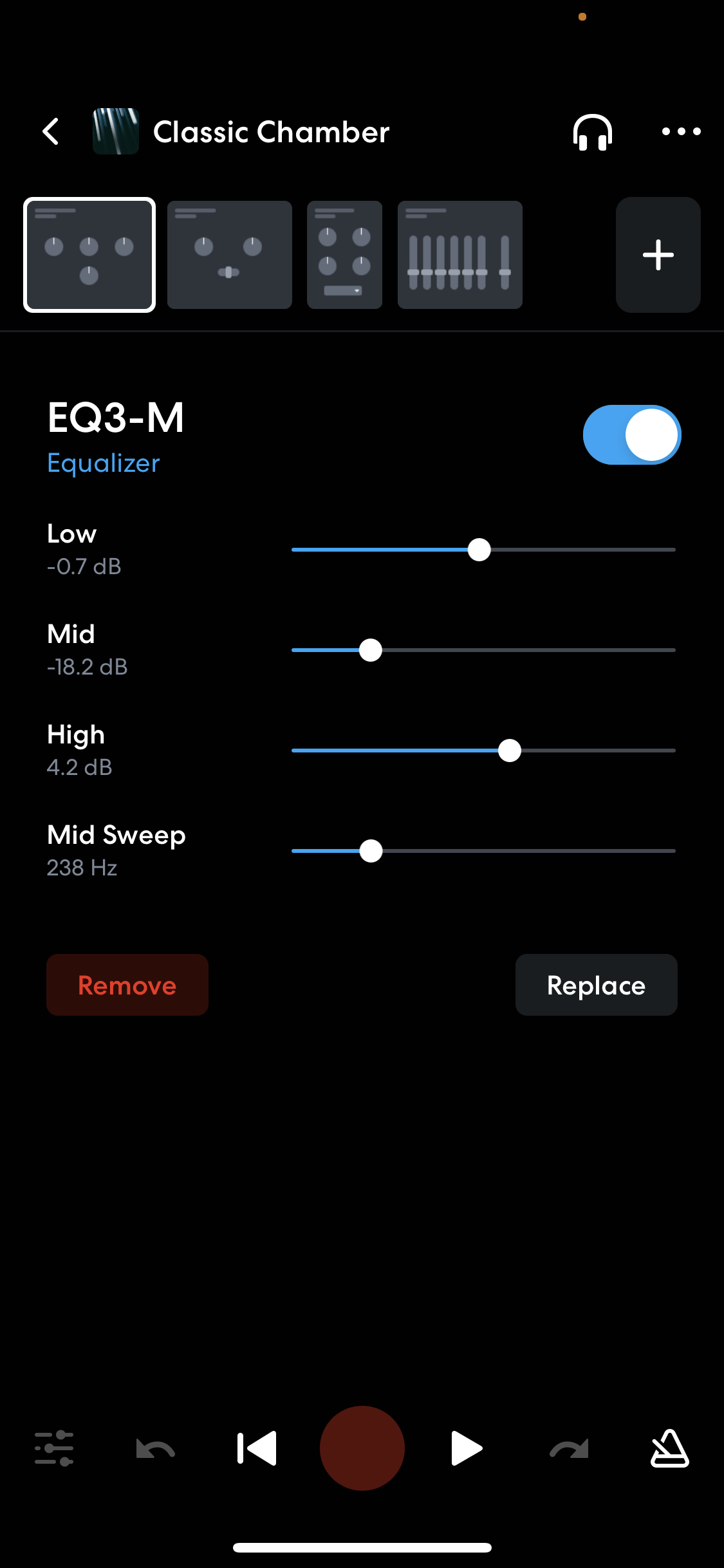 Screenshot of Equalizer