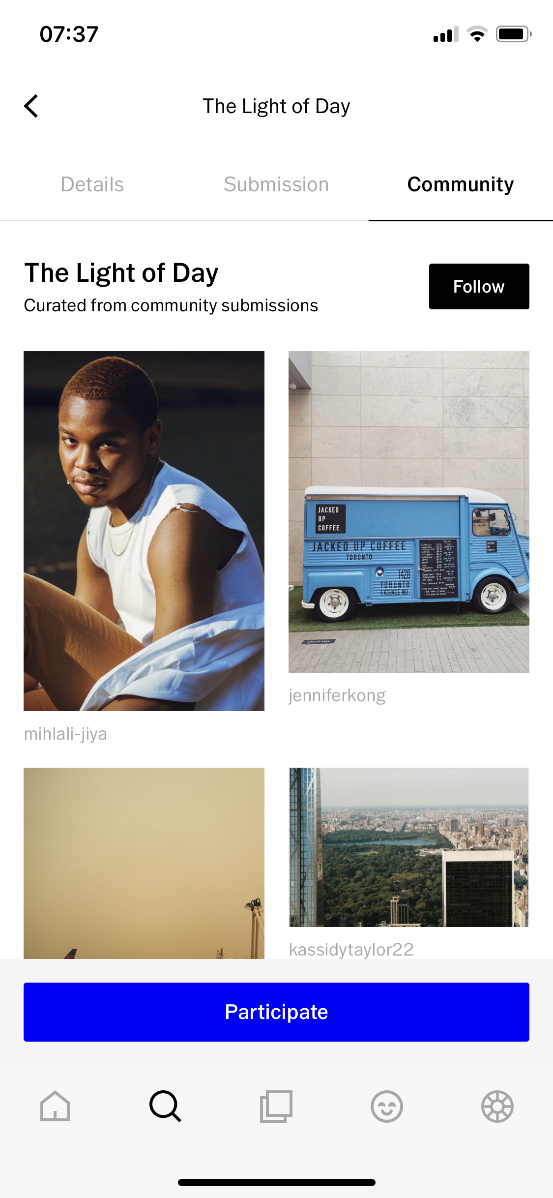 General browsing on VSCO video thumbnail