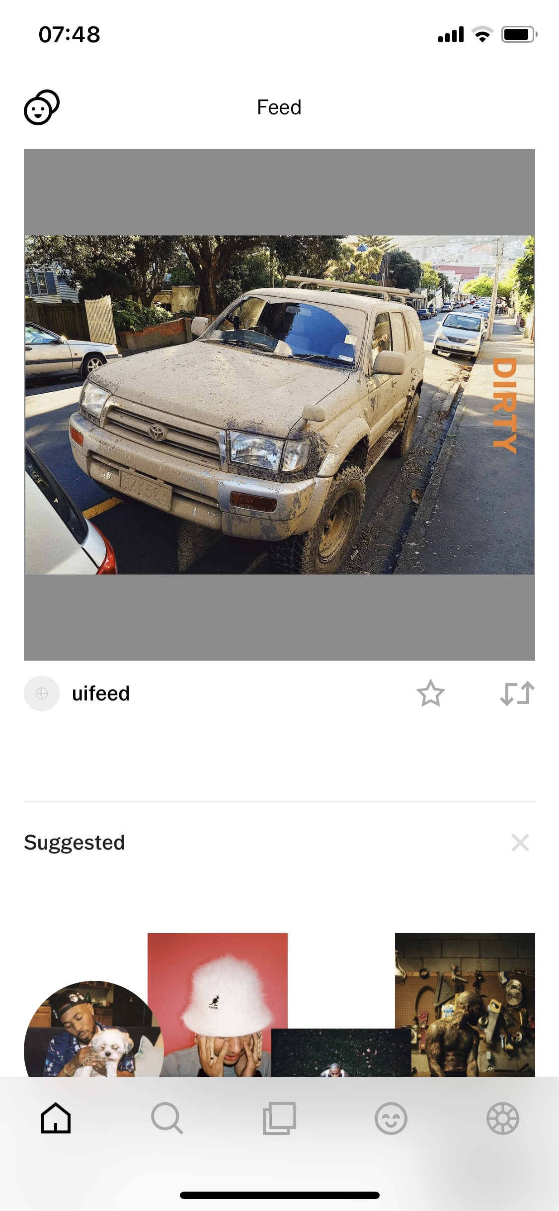 General browsing on VSCO video thumbnail