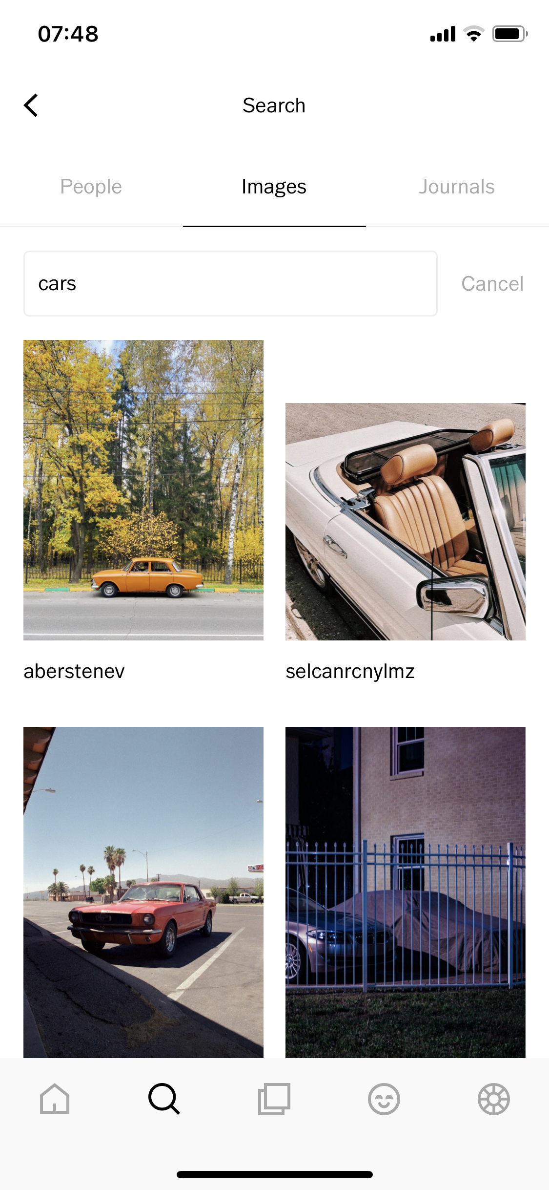 General browsing on VSCO video thumbnail