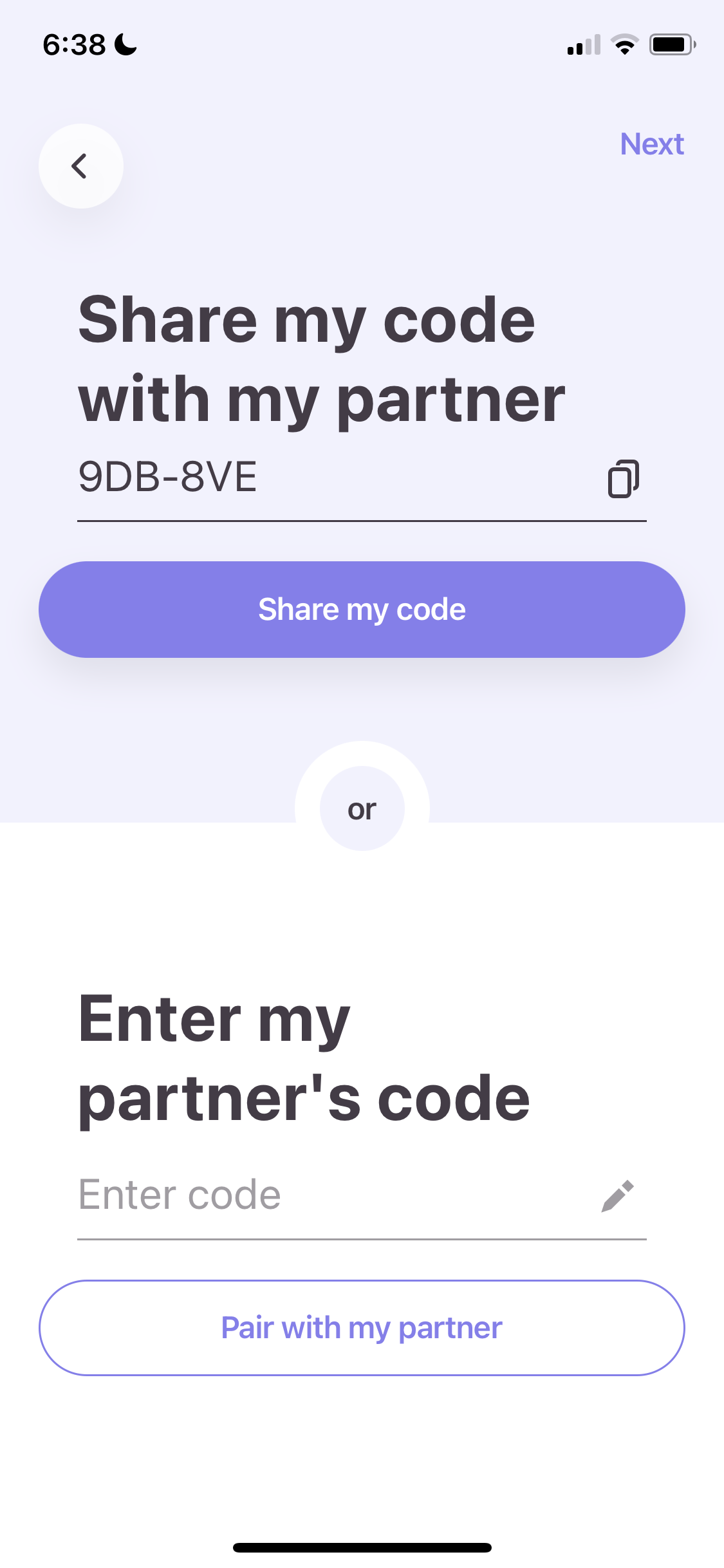 Screenshot of Invite people