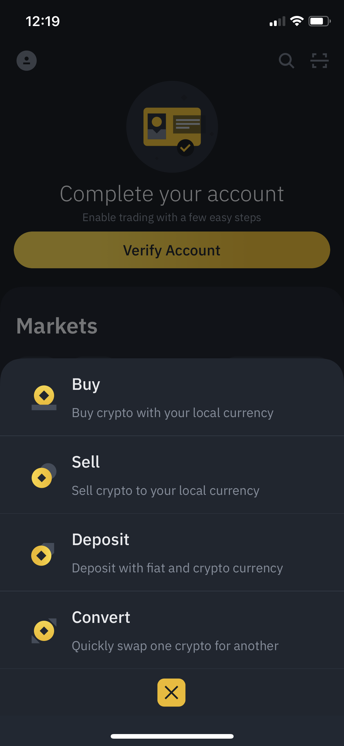 General browsing on Binance video thumbnail