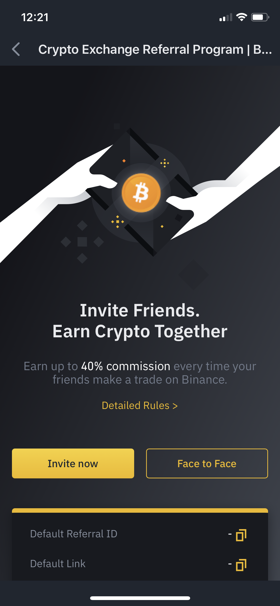 Screenshot of Invite people