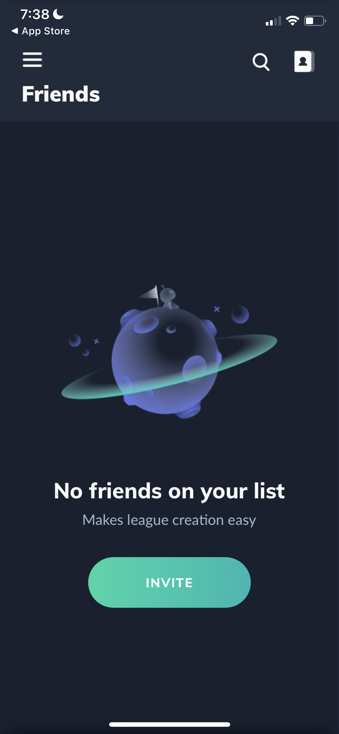 Screenshot of Friends