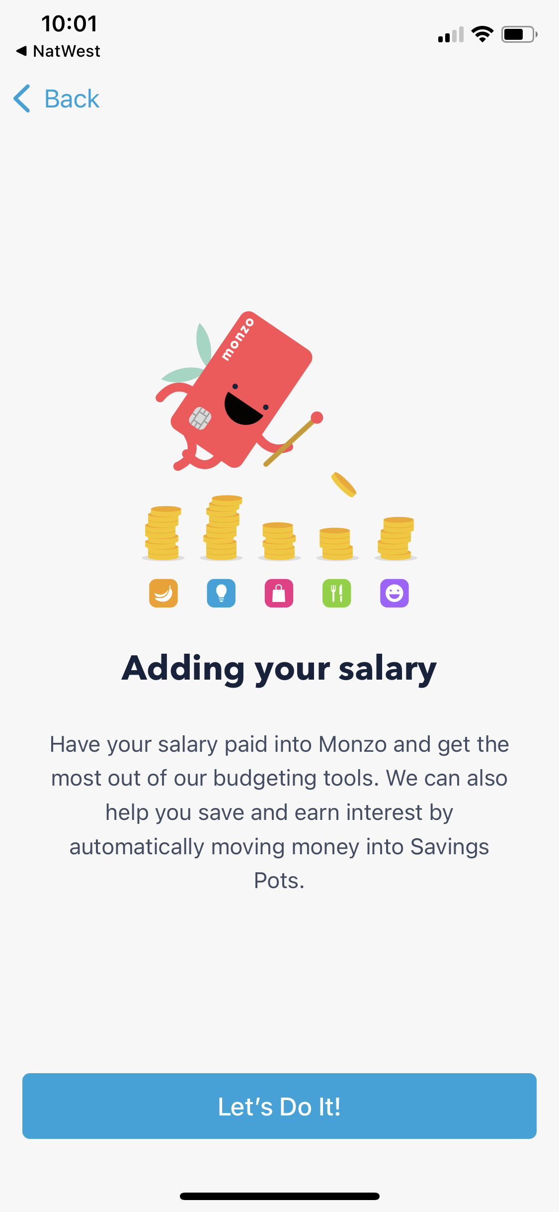 Depositing funds on Monzo video thumbnail