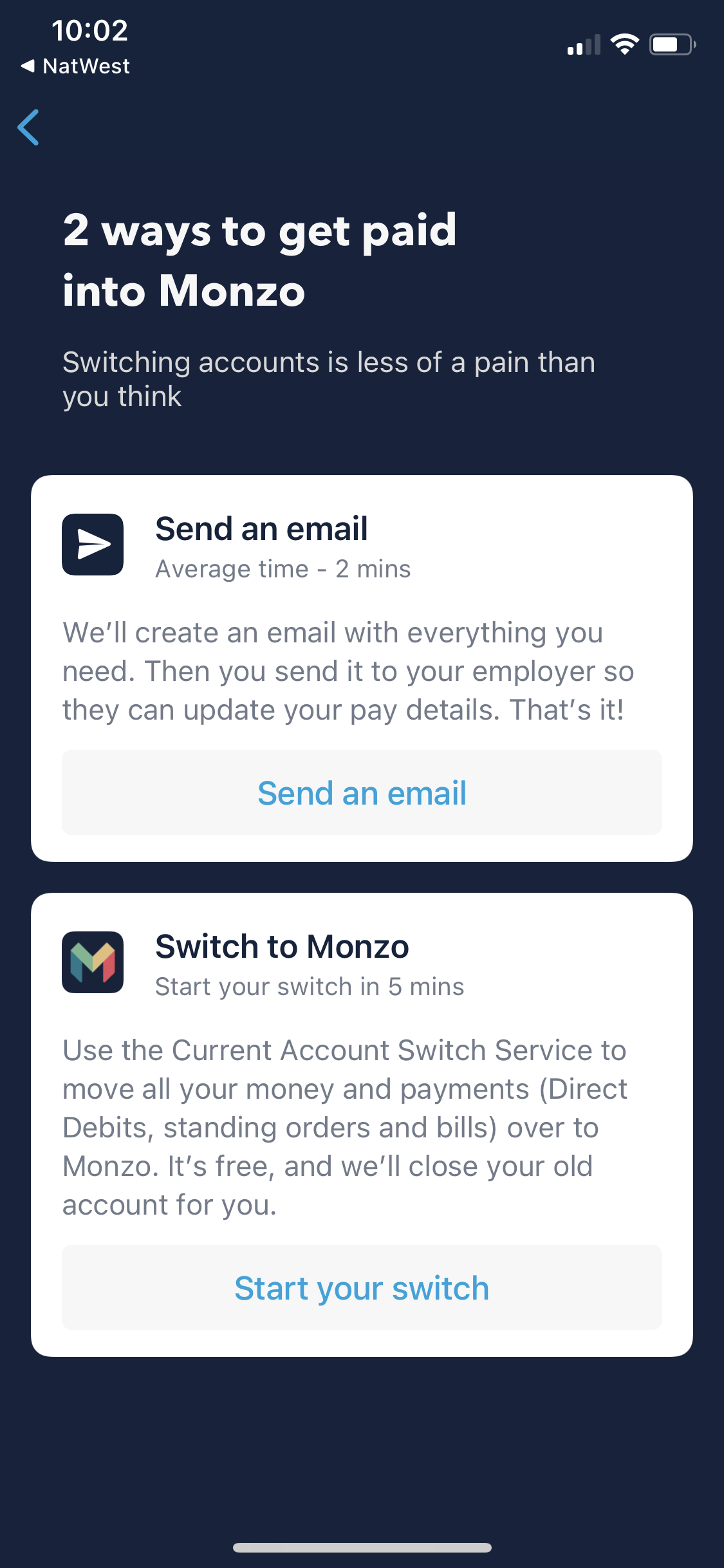 Depositing funds on Monzo video thumbnail