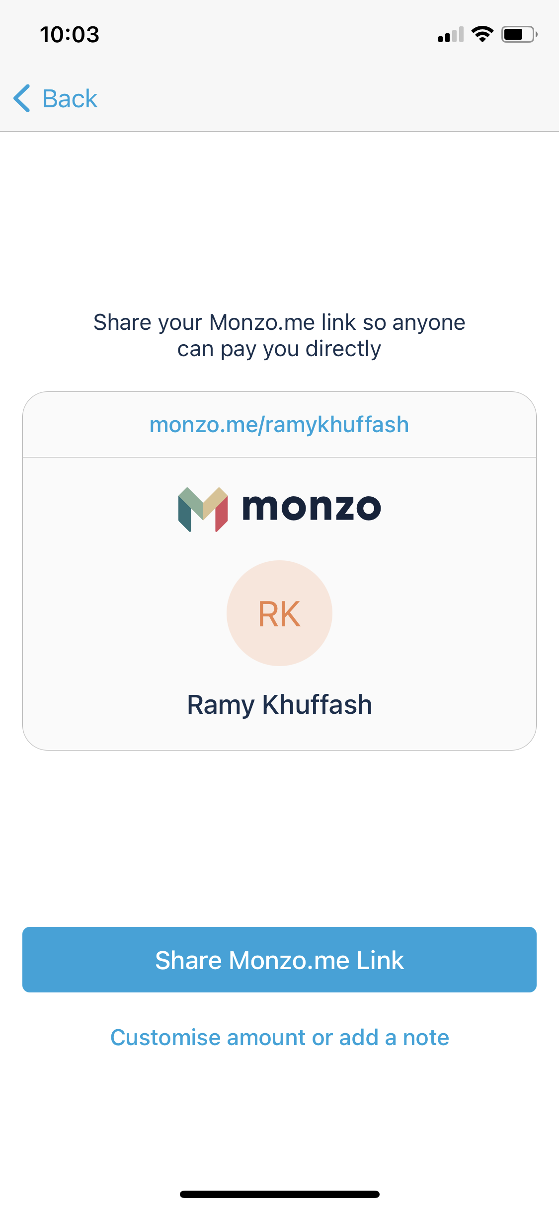 Requesting payment on Monzo video thumbnail