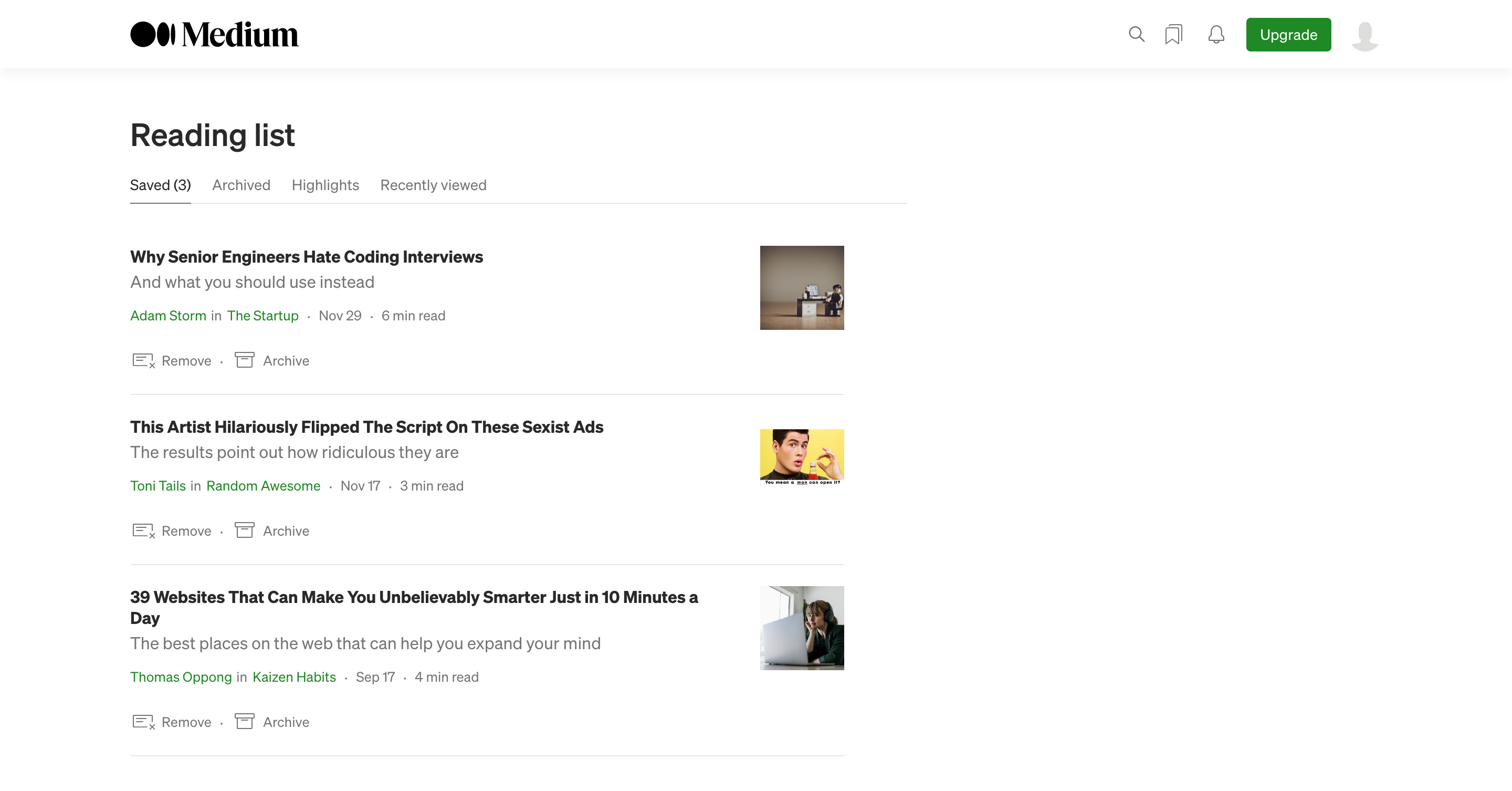 General browsing on Medium video thumbnail