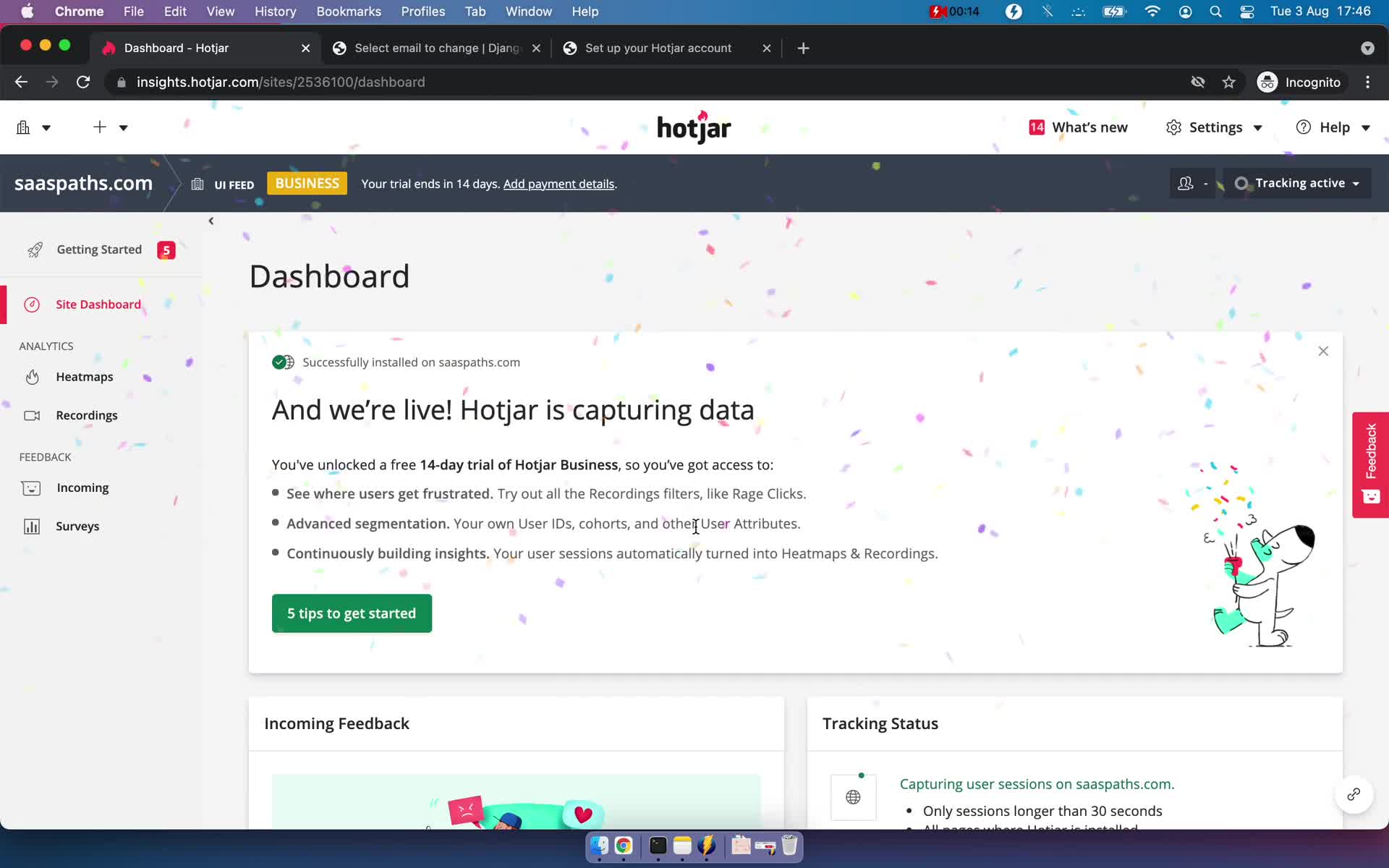 Onboarding screenshot