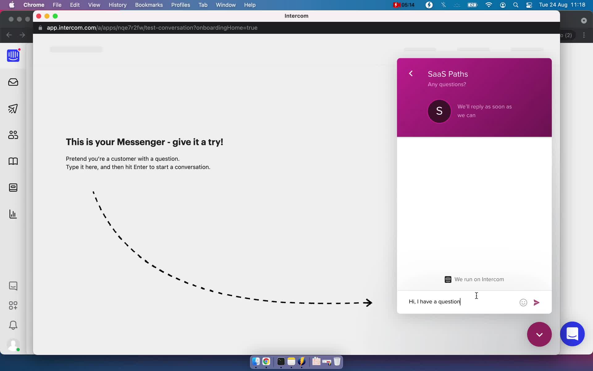 Onboarding screenshot