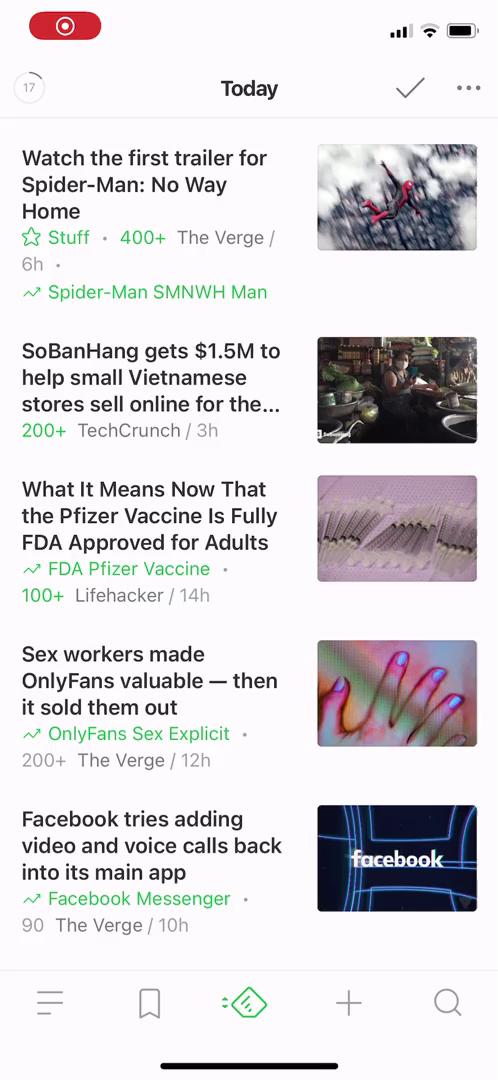 General browsing on Feedly video thumbnail