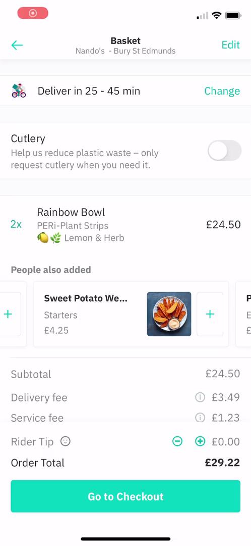 General browsing on Deliveroo video thumbnail