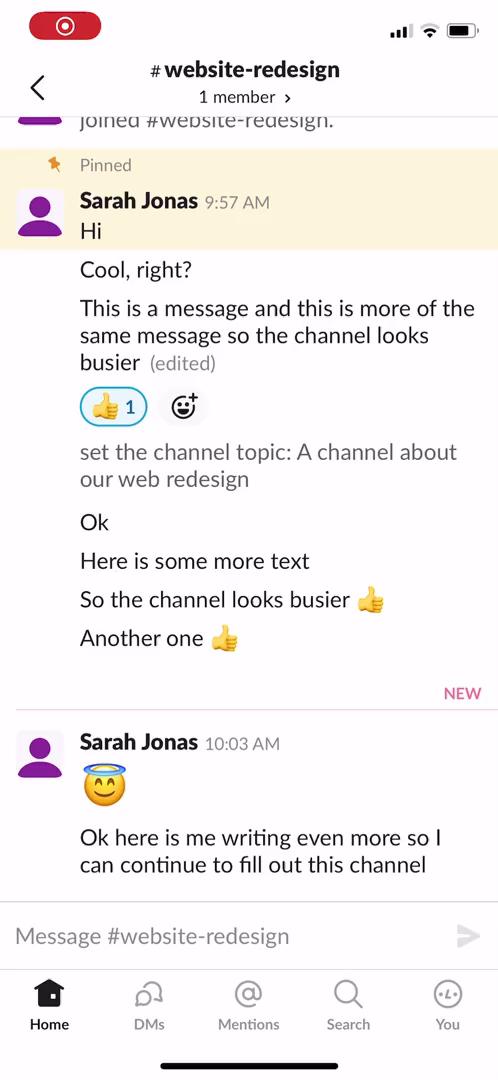 General browsing on Slack video thumbnail