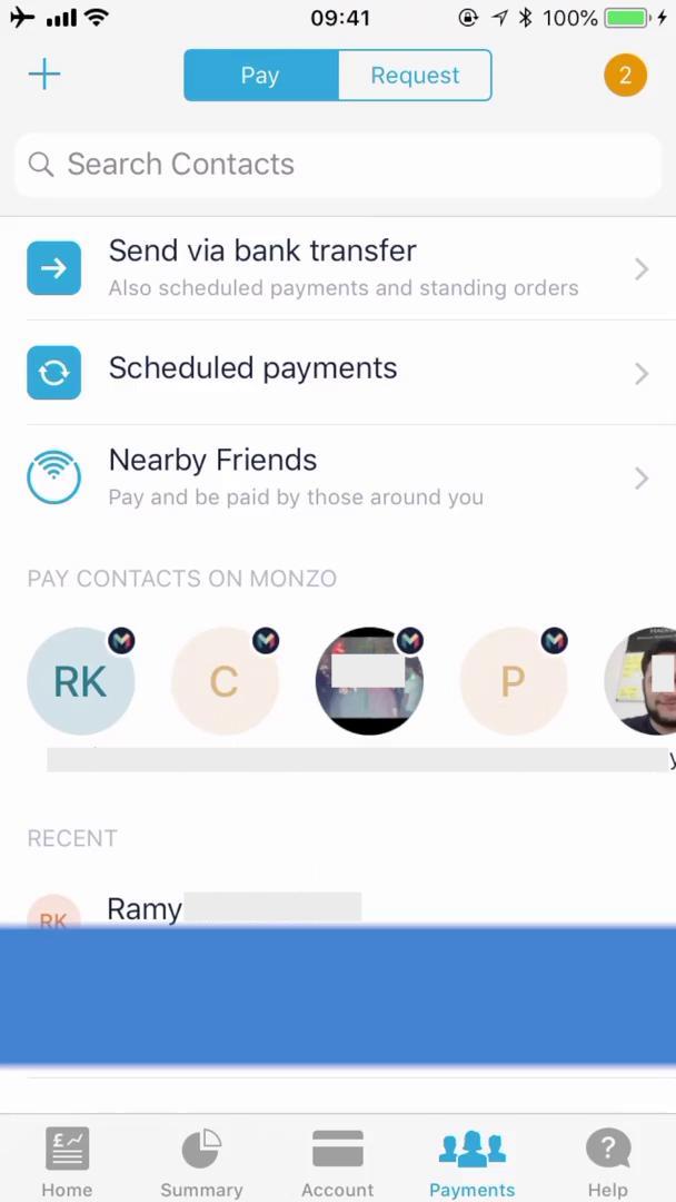 Sending currency on Monzo video thumbnail