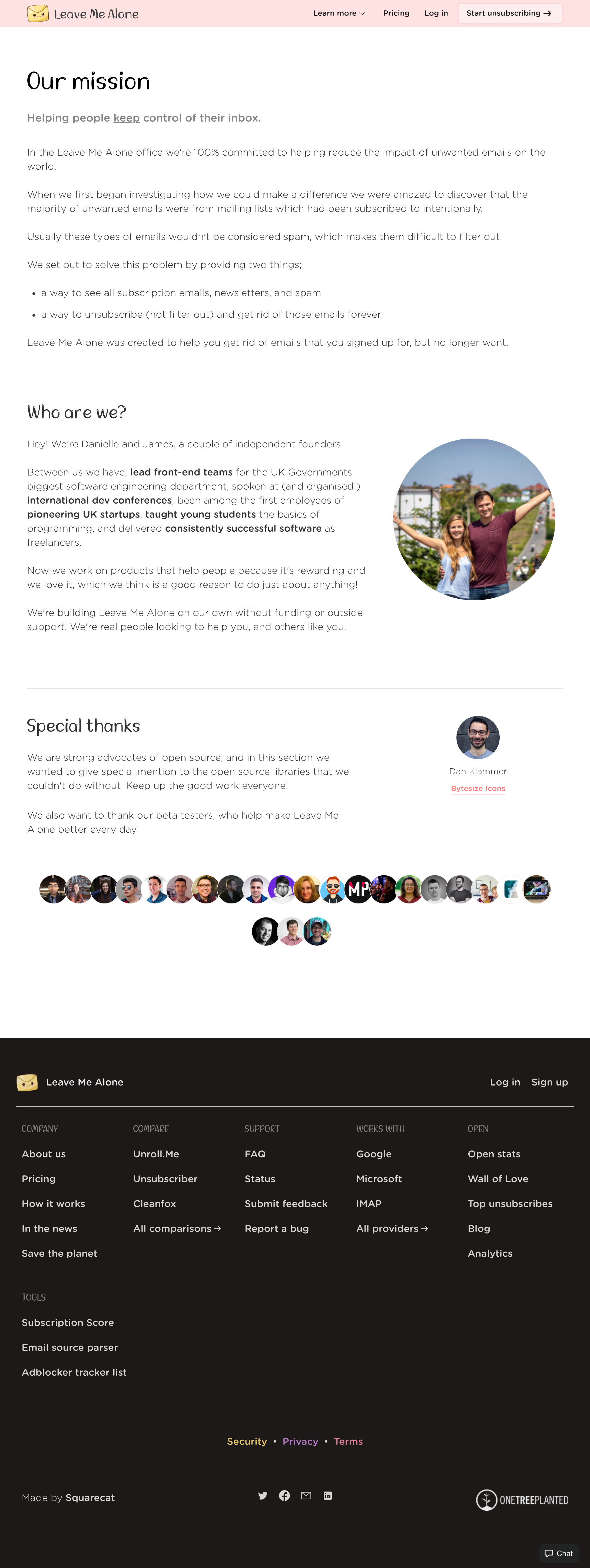 General browsing screenshot