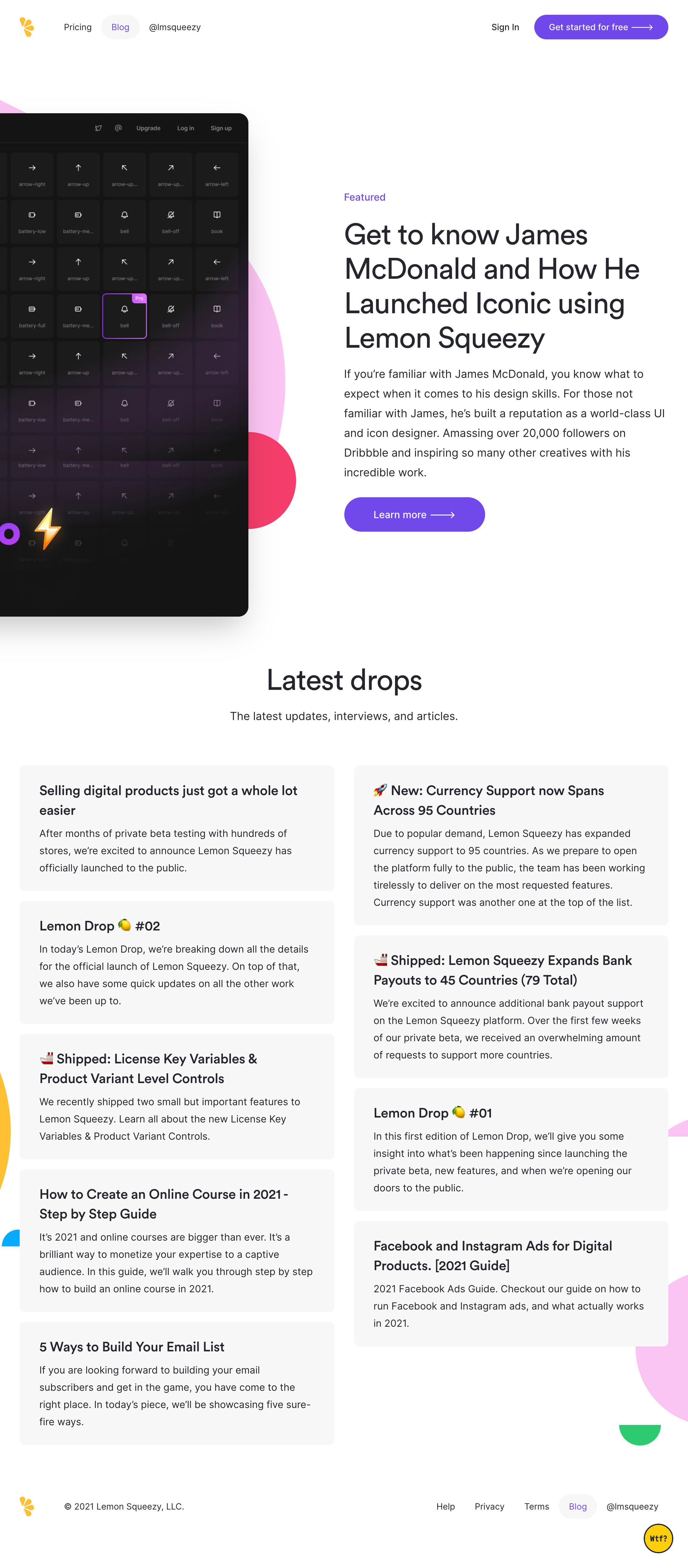 General browsing screenshot