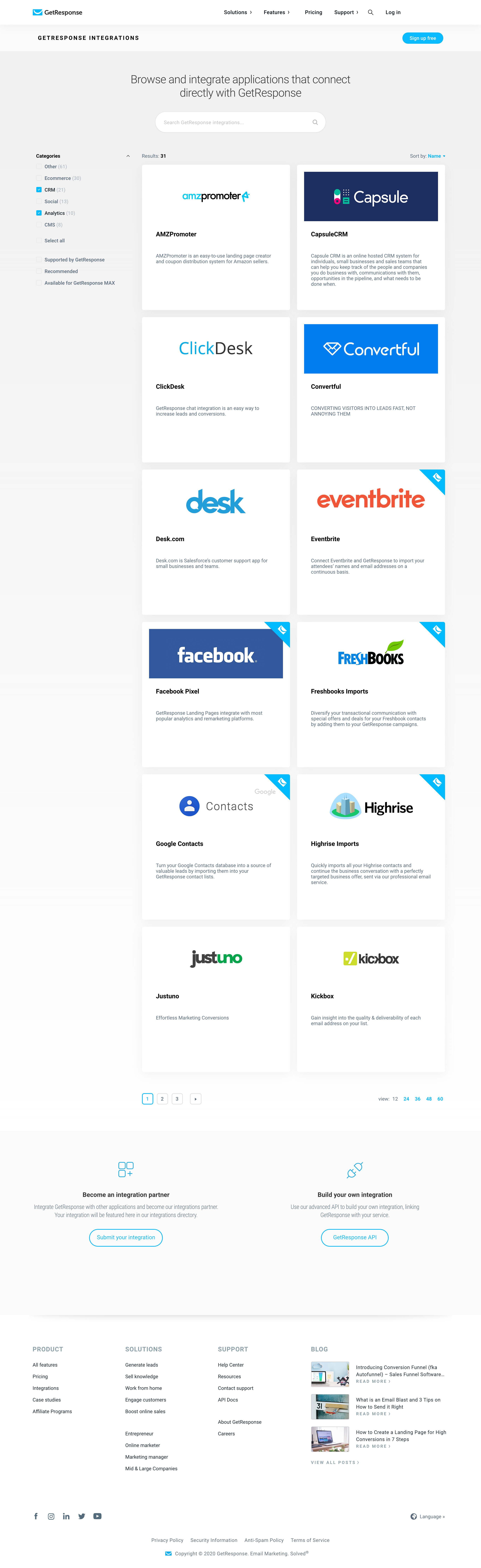 General browsing screenshot