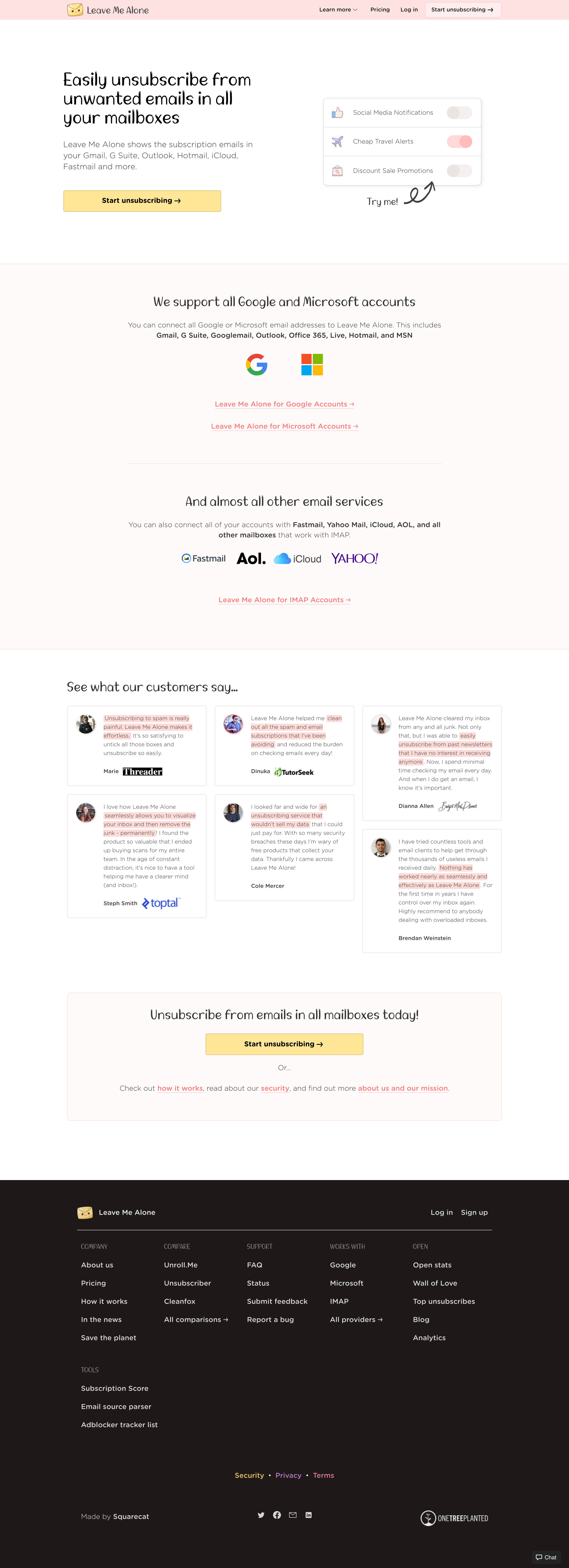 General browsing screenshot