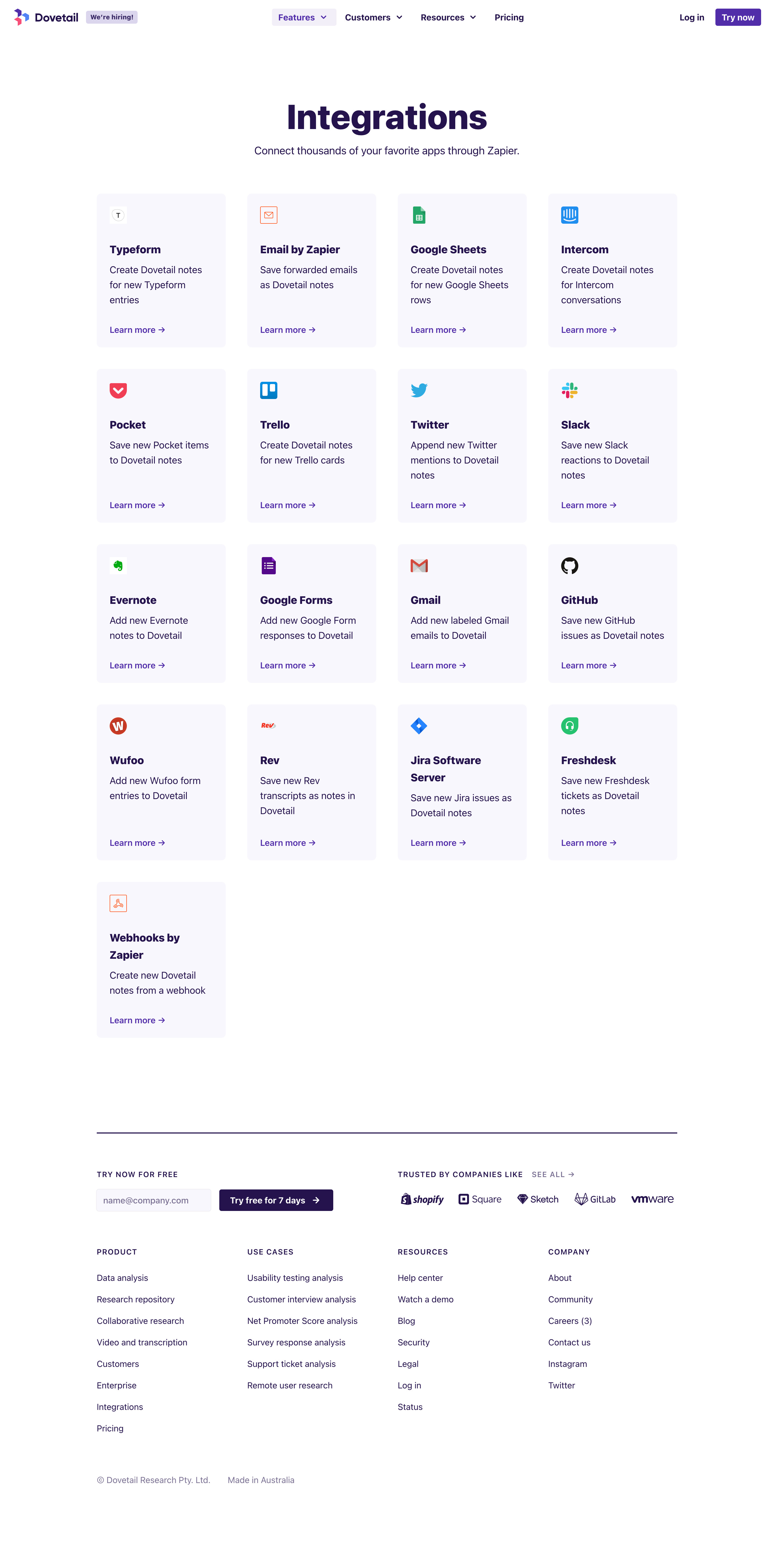 General browsing screenshot