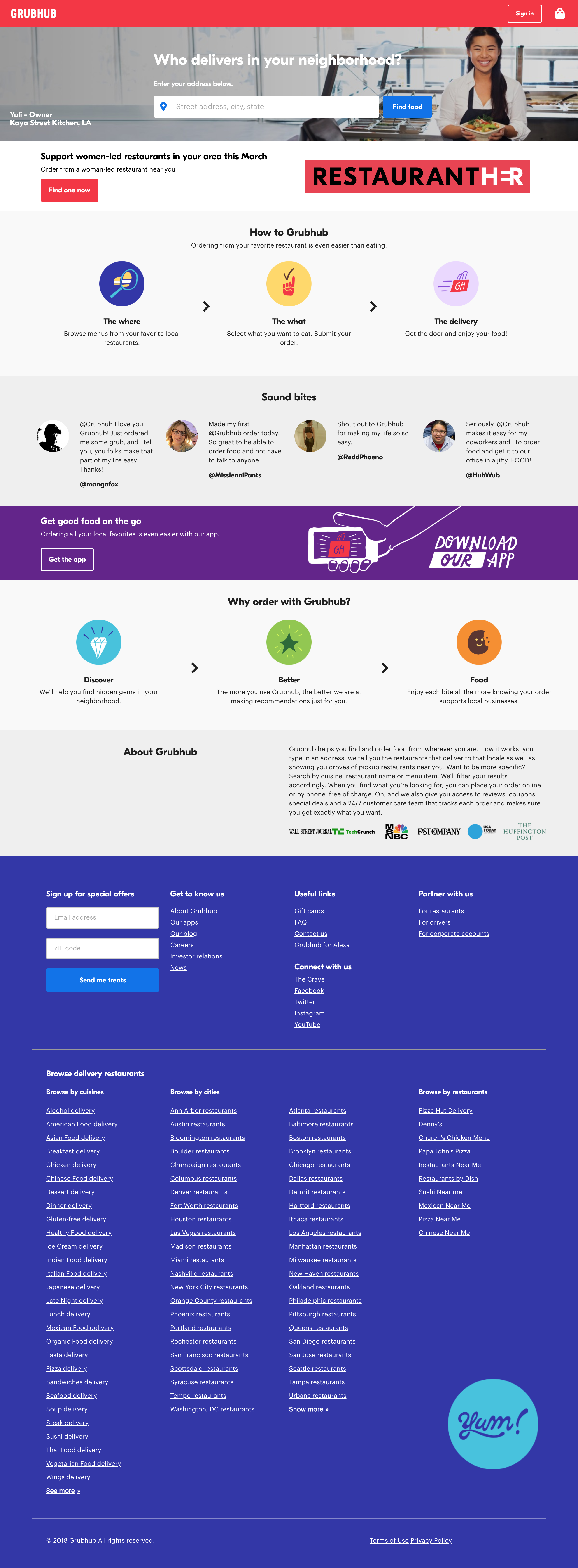 General browsing screenshot