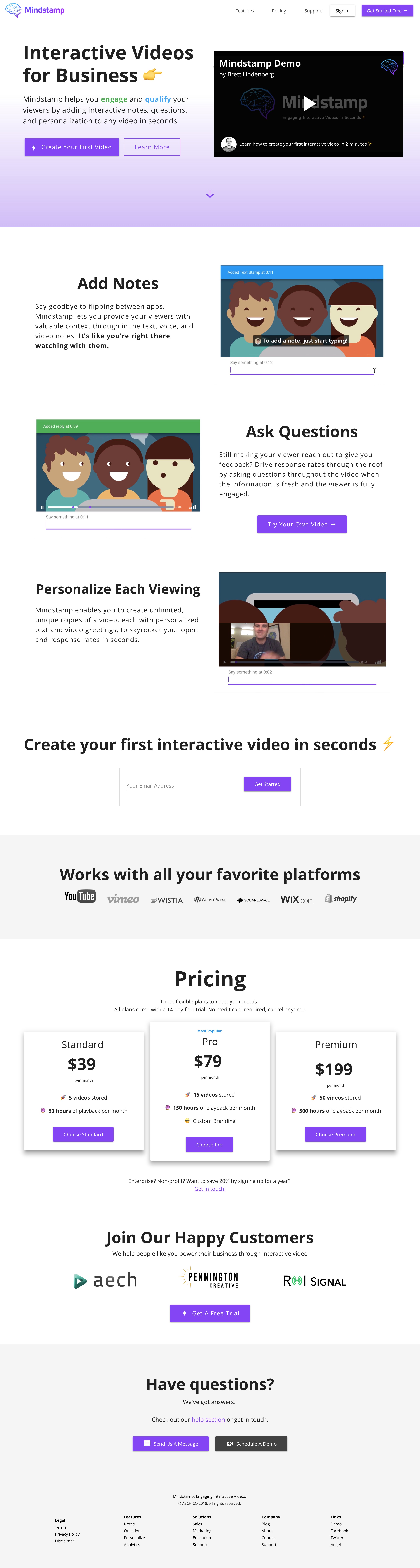General browsing on Mindstamp video thumbnail