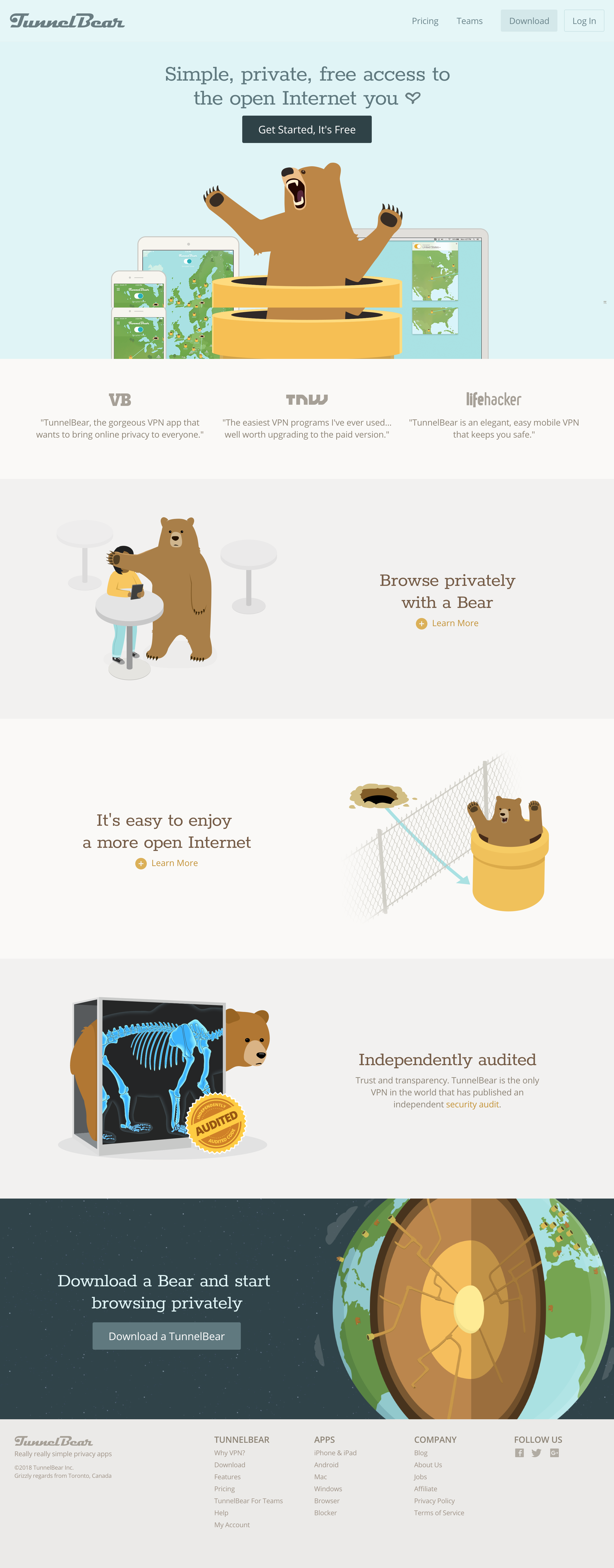 General browsing on TunnelBear video thumbnail