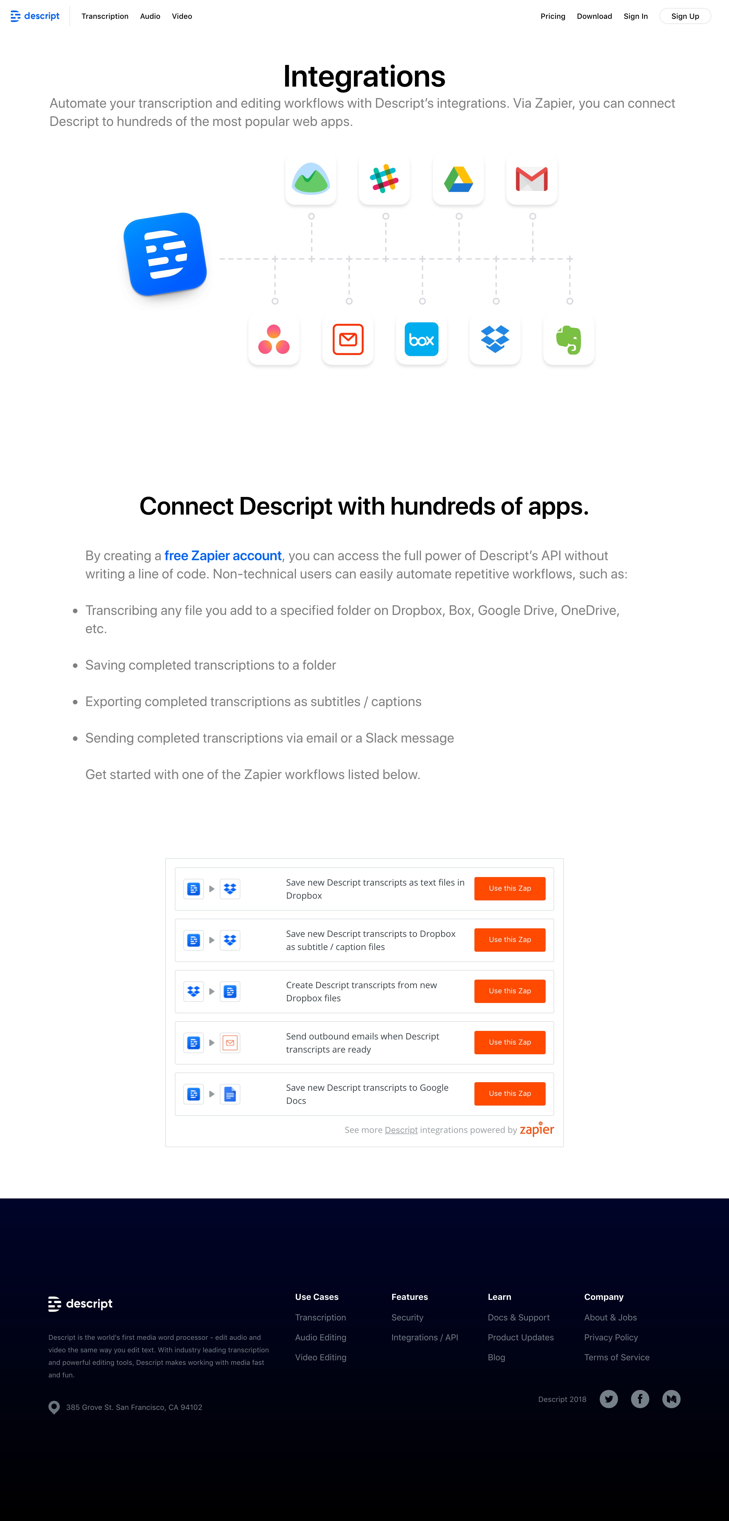 General browsing screenshot