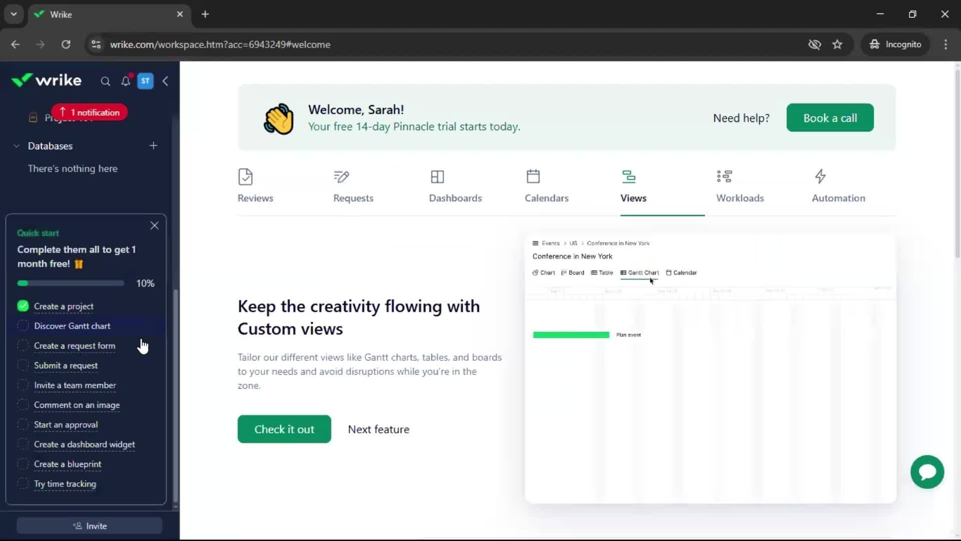 Onboarding screenshot