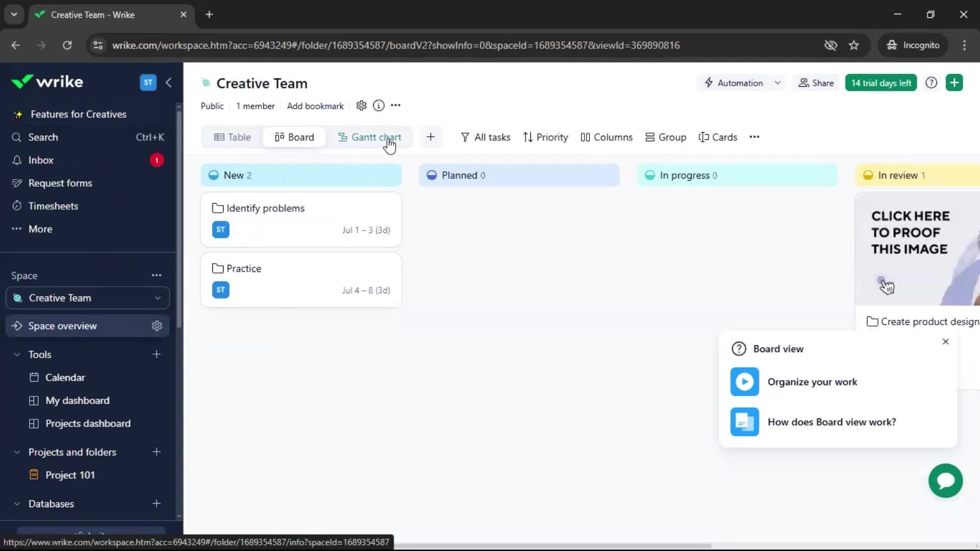 Onboarding screenshot