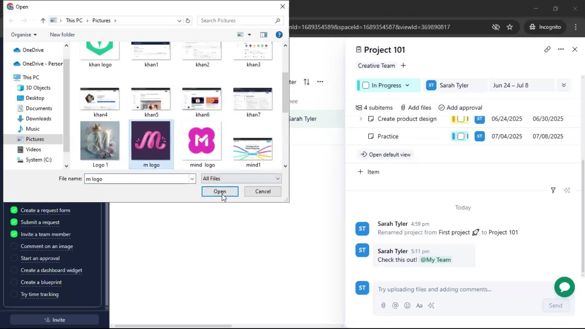 Onboarding screenshot