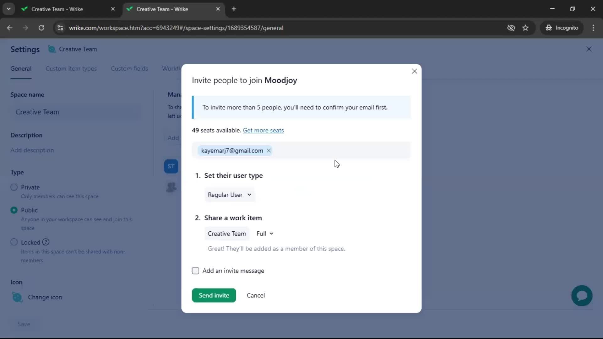 Onboarding screenshot