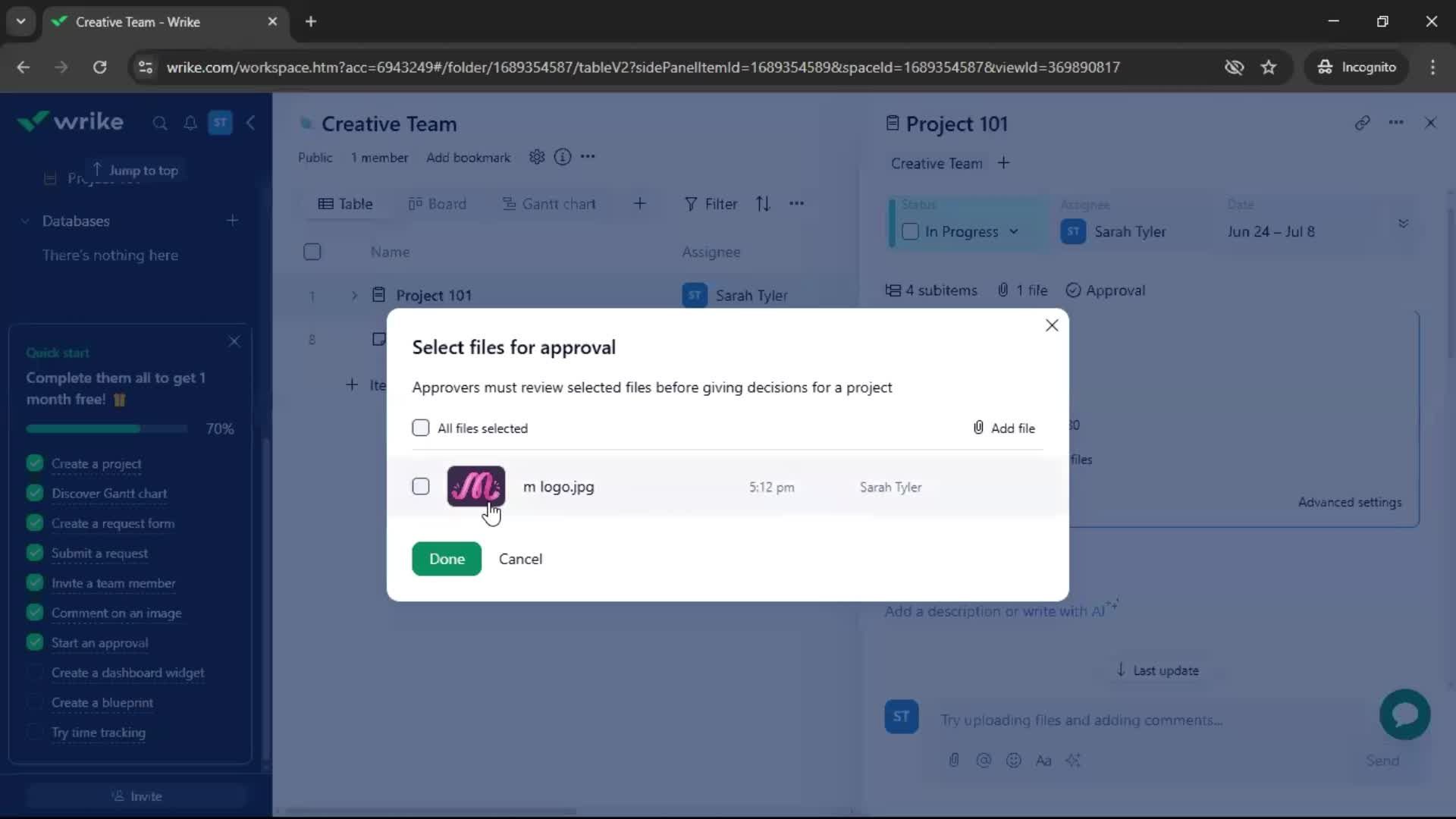 Onboarding screenshot