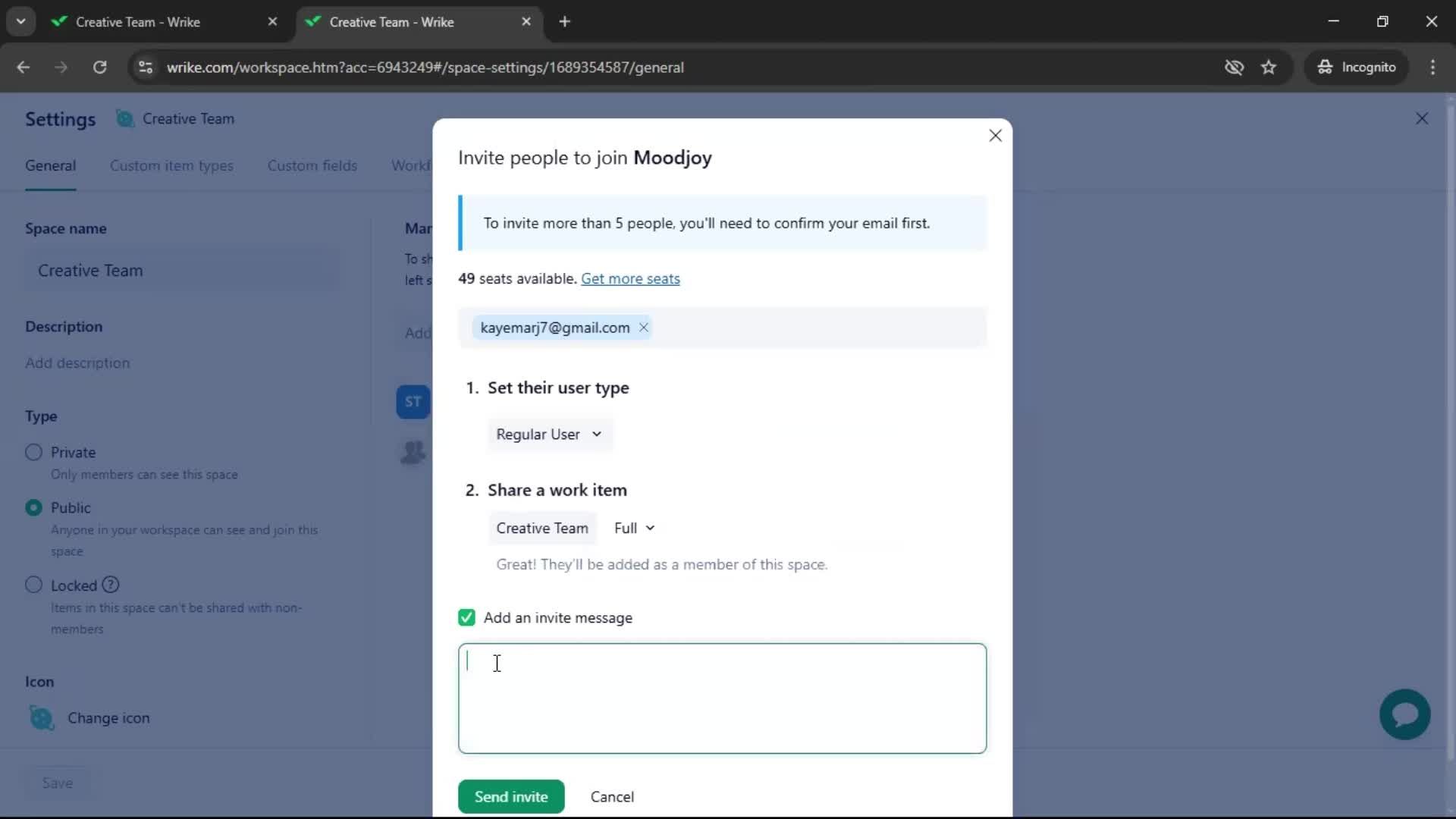 Onboarding screenshot