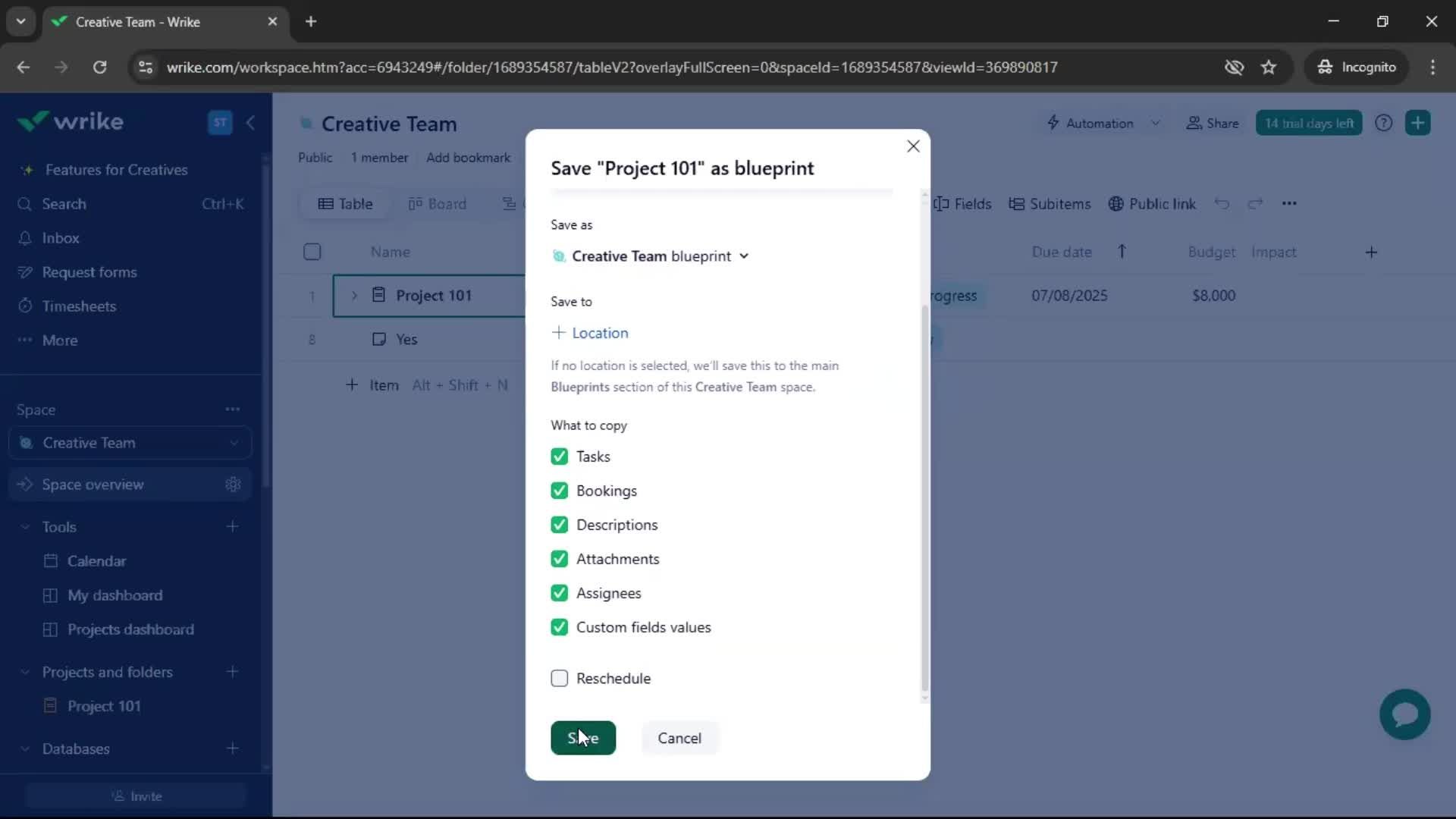 Onboarding screenshot