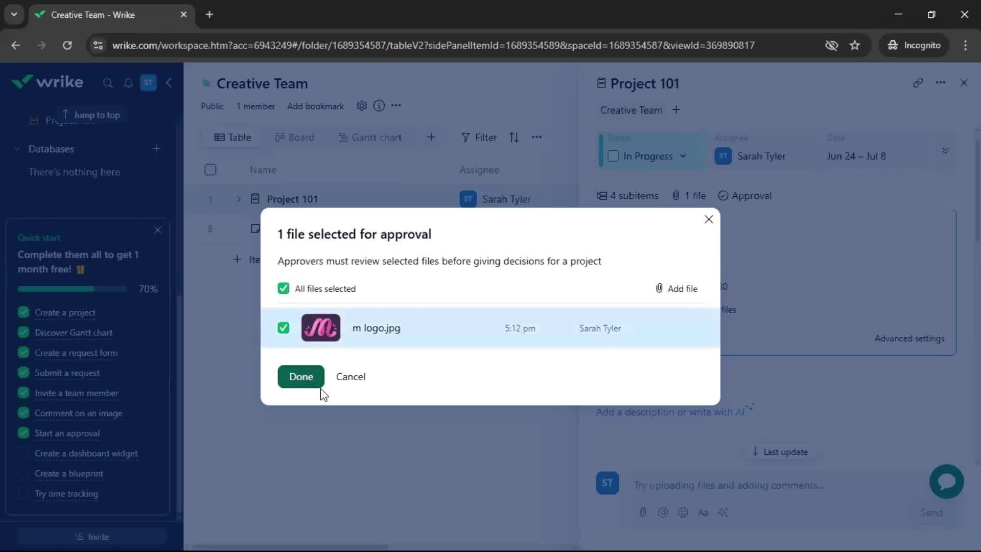 Onboarding screenshot