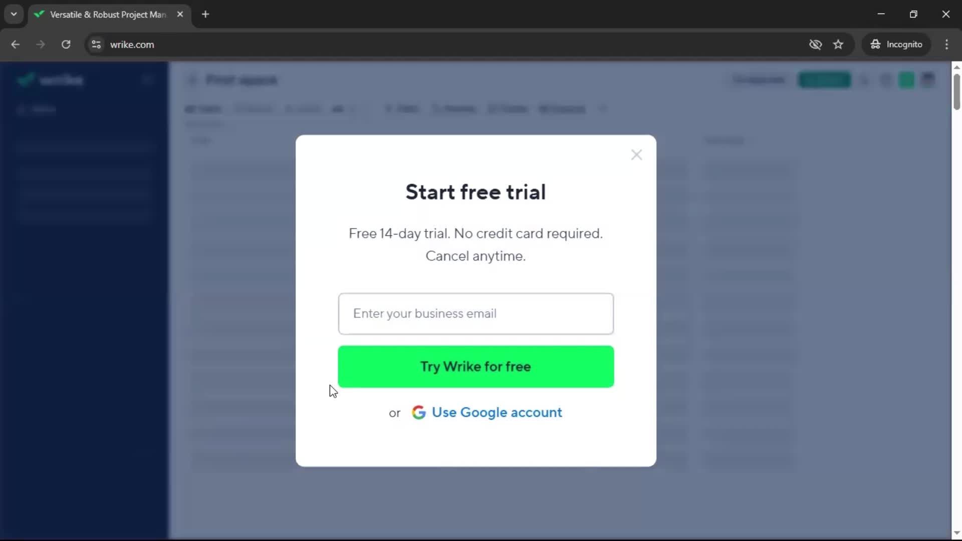 Onboarding screenshot