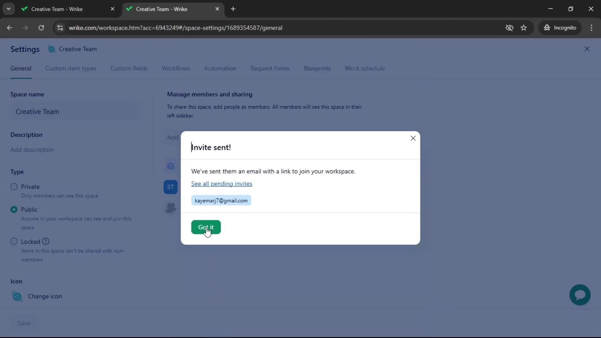 Onboarding screenshot