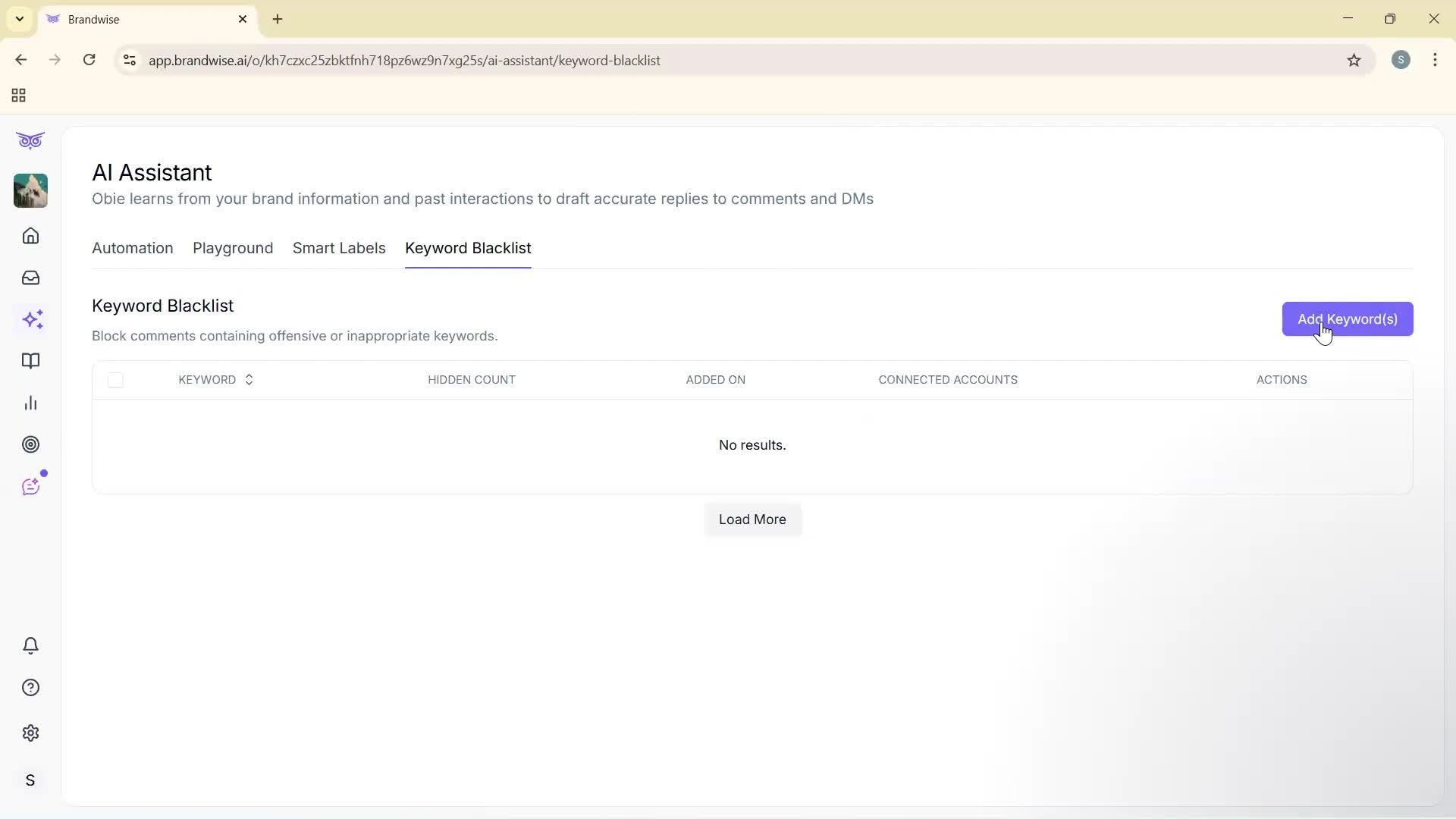 Using AI tools screenshot
