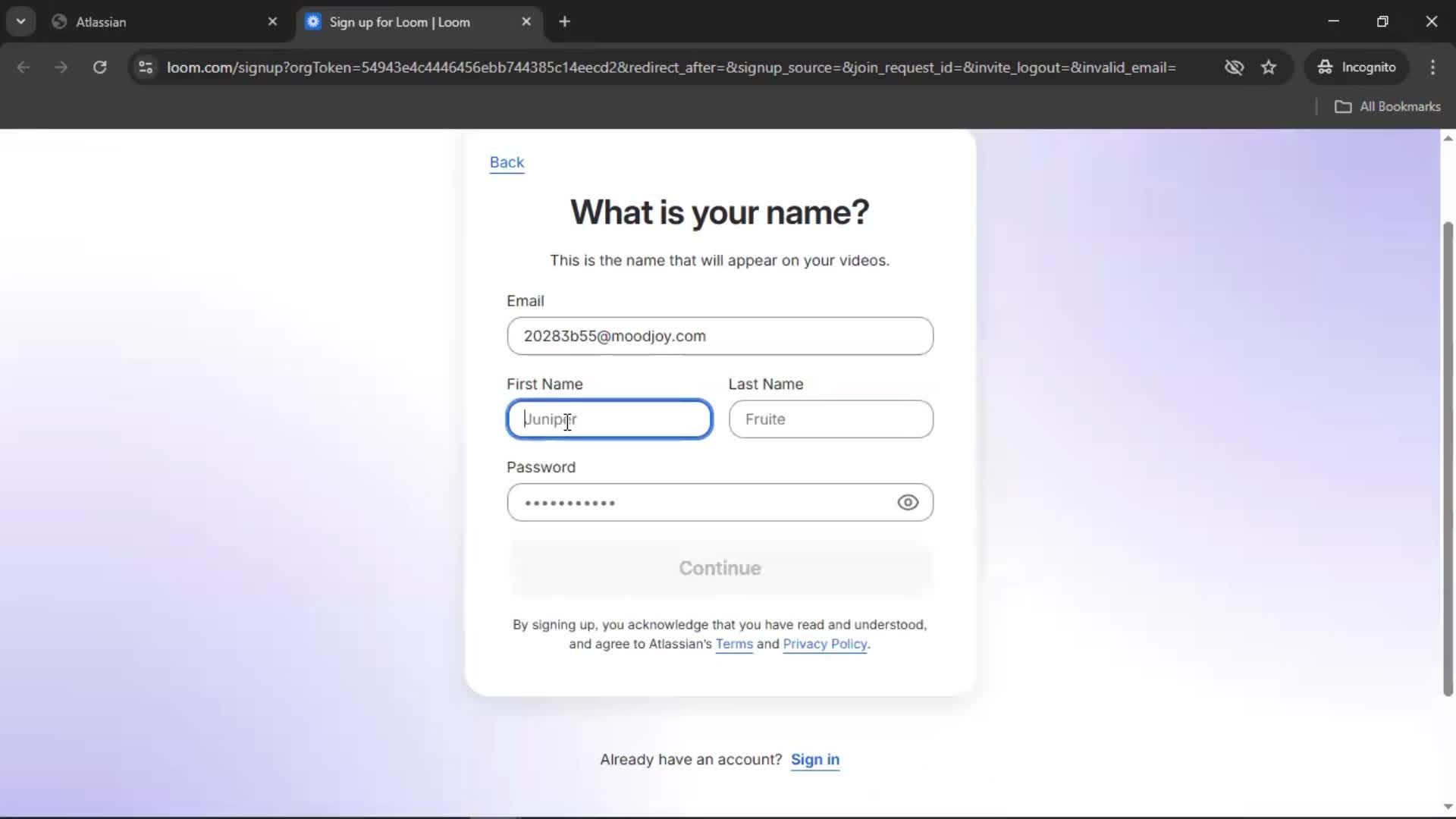 Accepting an invite on Loom video thumbnail