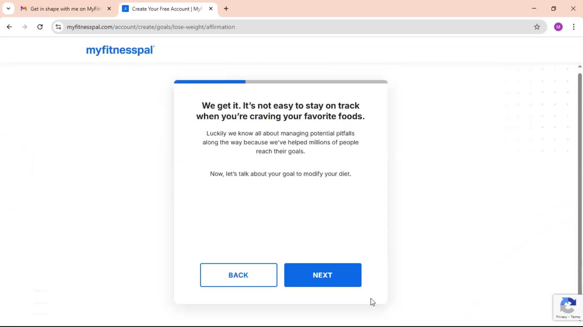 Accepting an invite screenshot