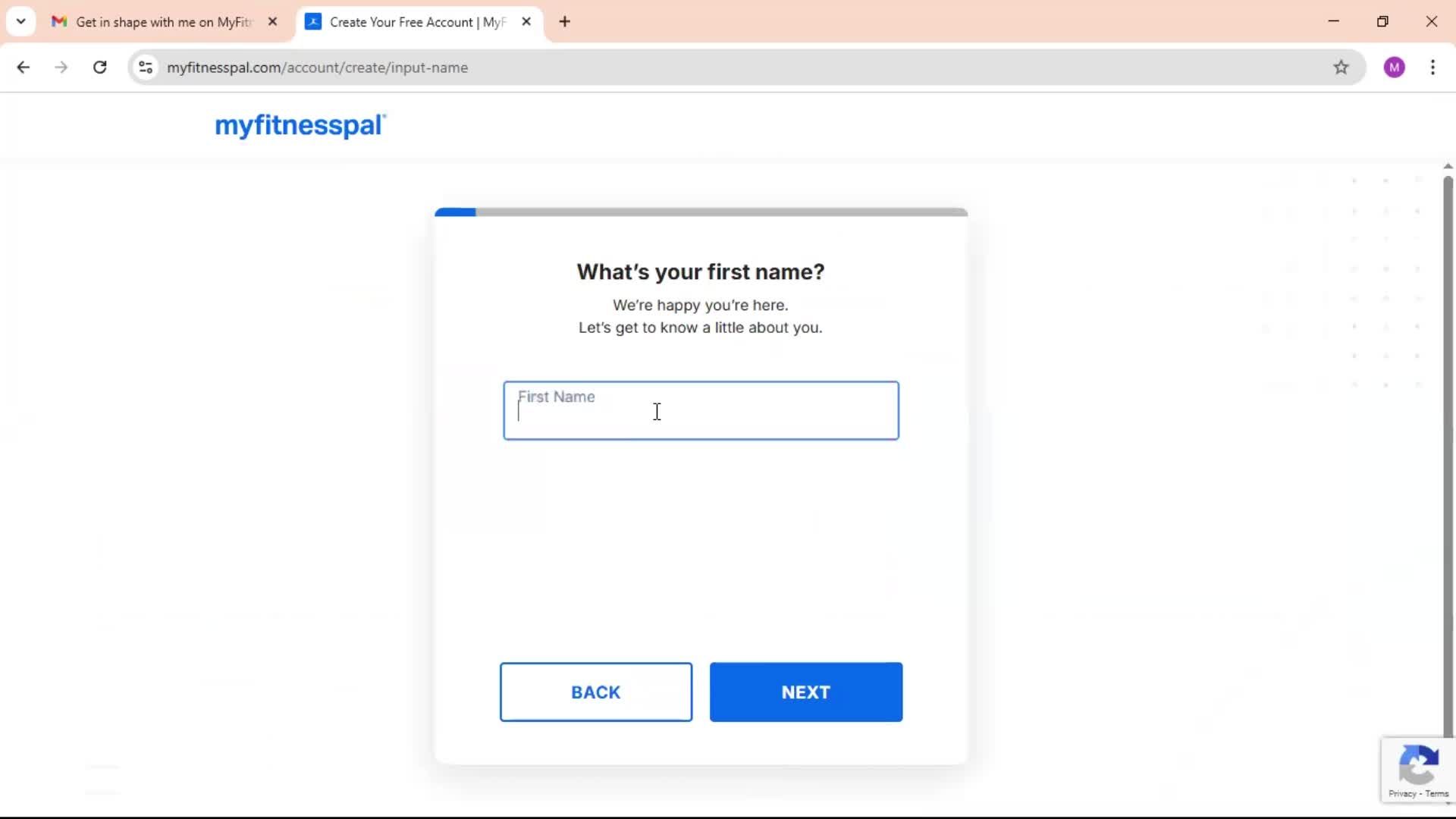 Accepting an invite screenshot