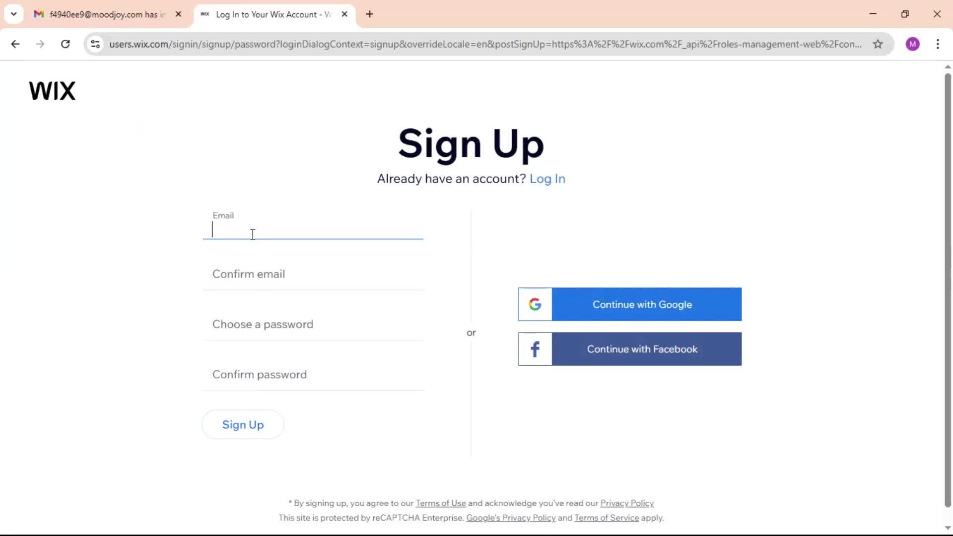 Accepting an invite on Wix video thumbnail