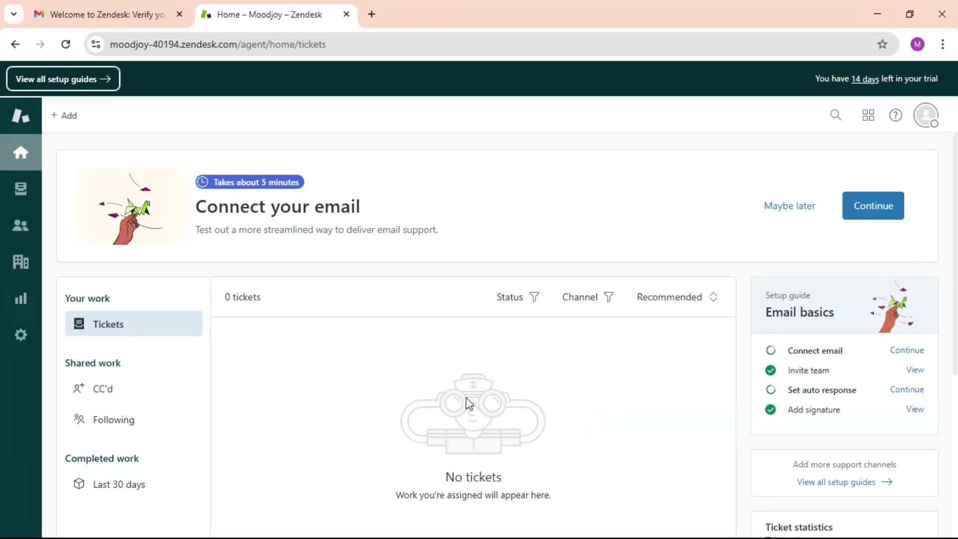 Accepting an invite on Zendesk video thumbnail