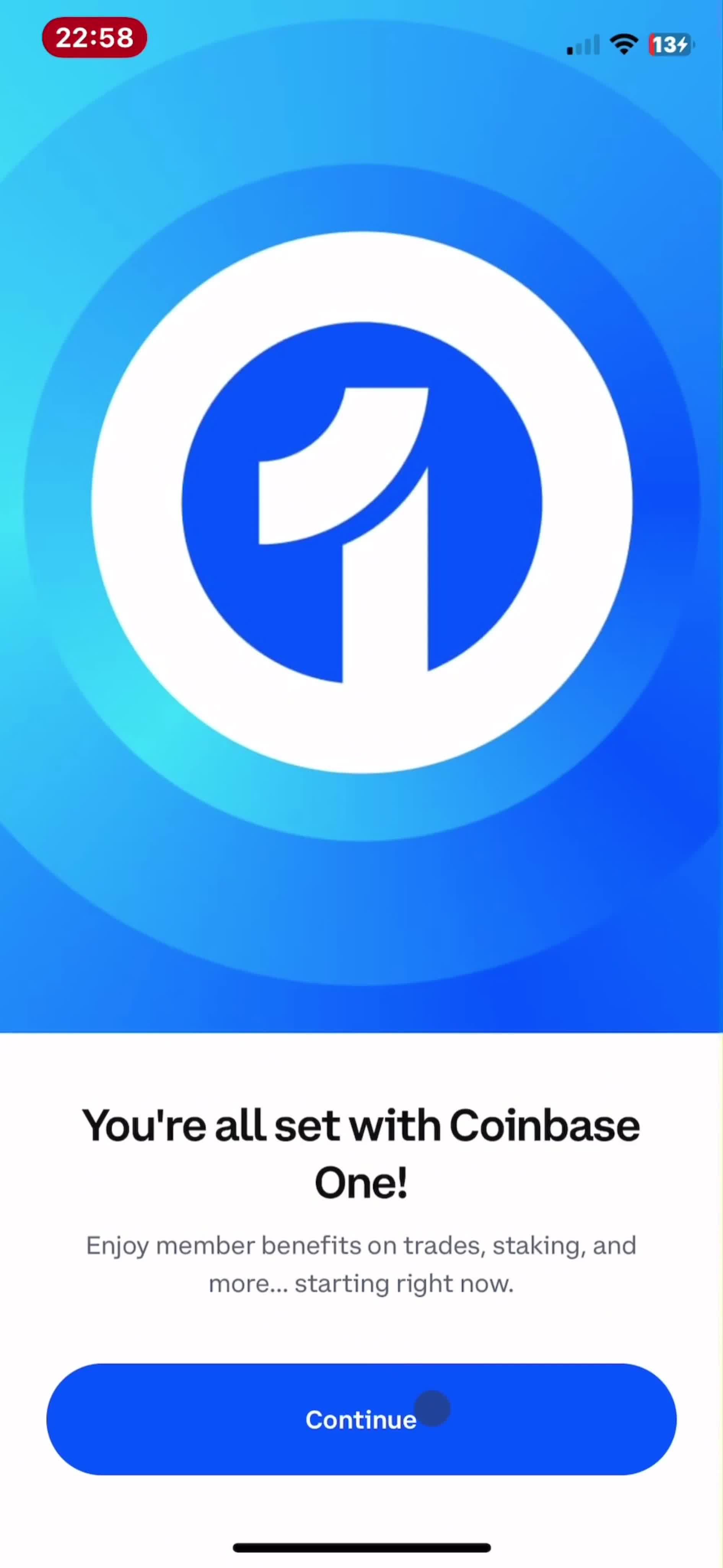 Activating coinbase one on Coinbase video thumbnail