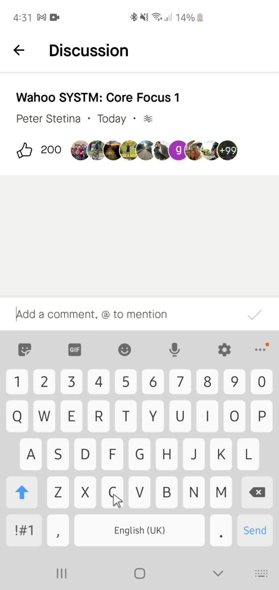 Adding comments screenshot