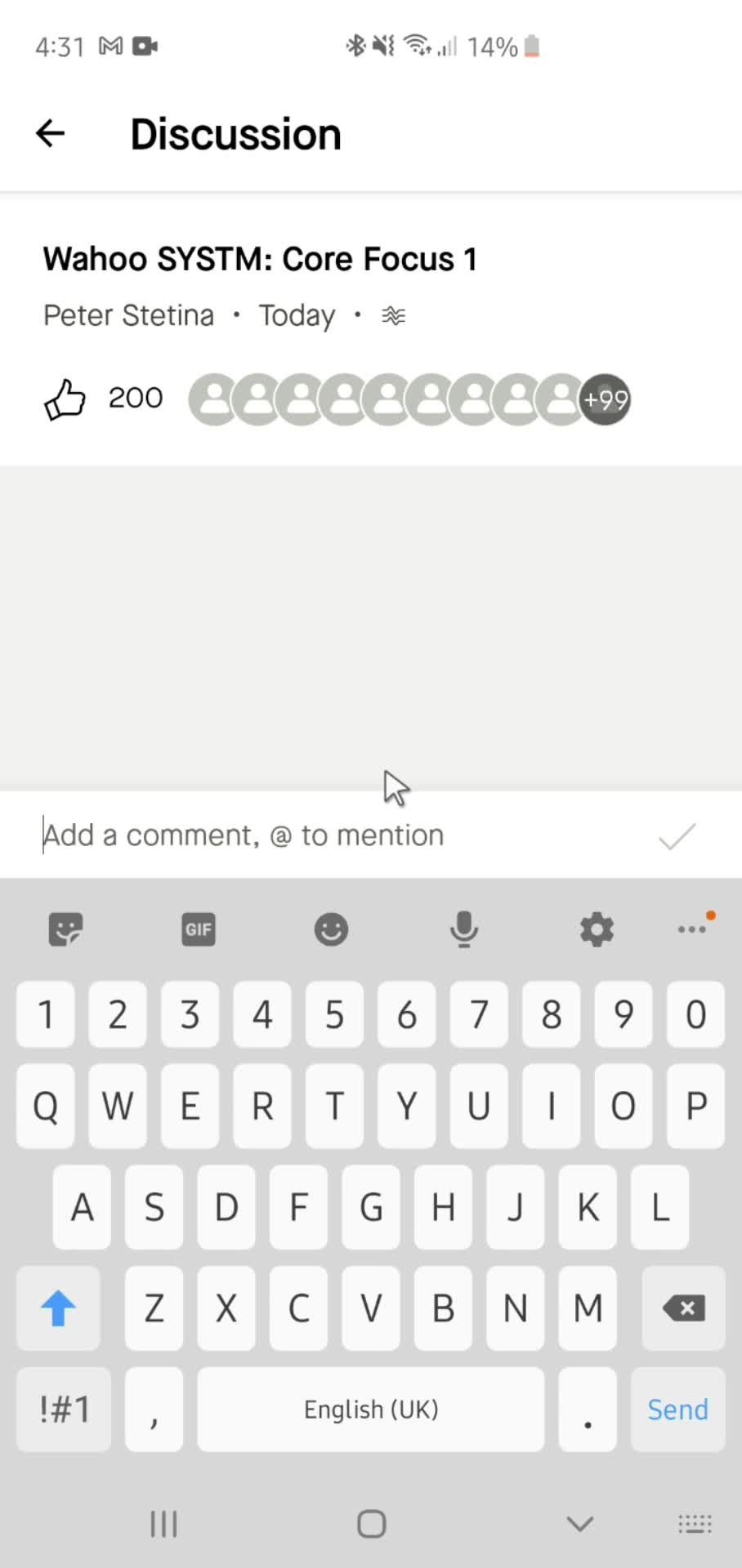 Adding comments screenshot