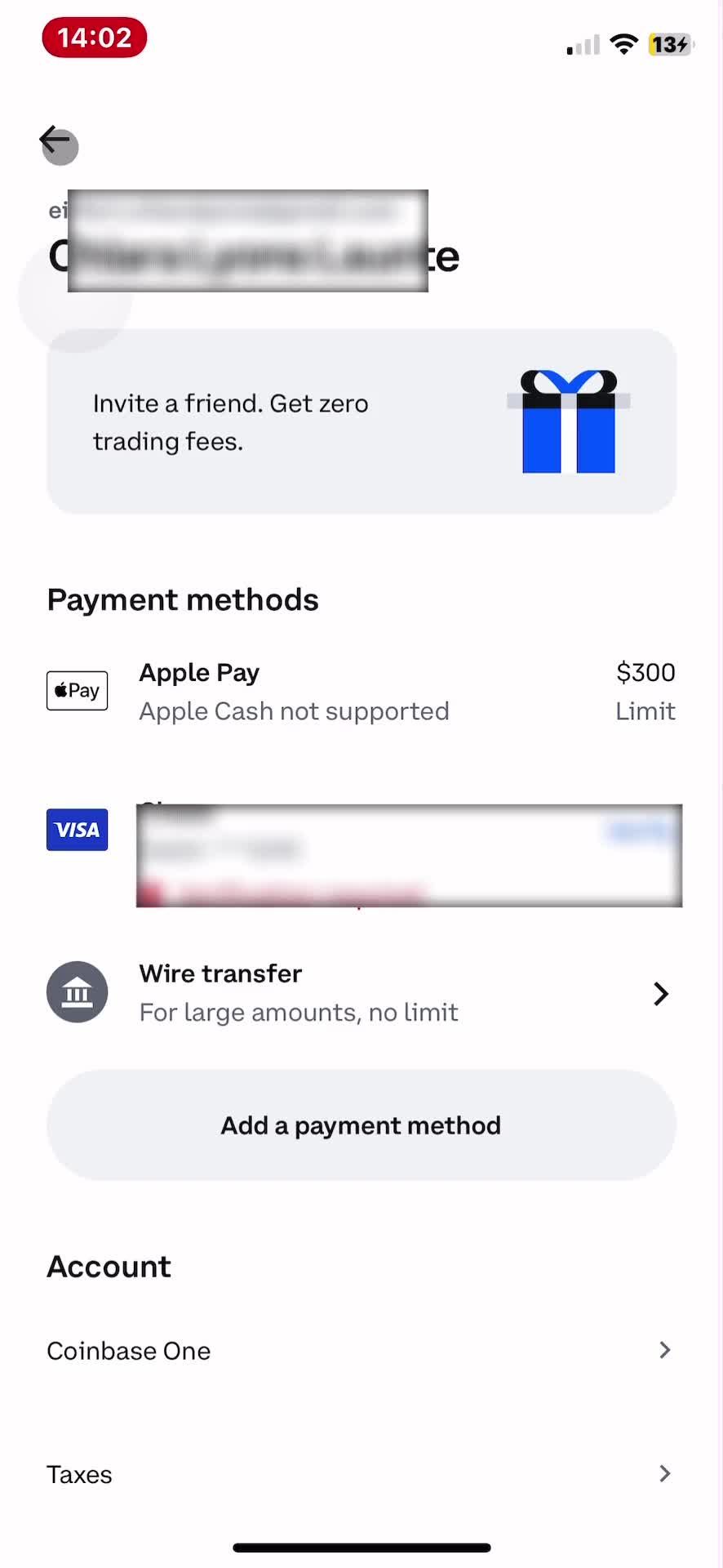 Adding a payment method on Coinbase video thumbnail